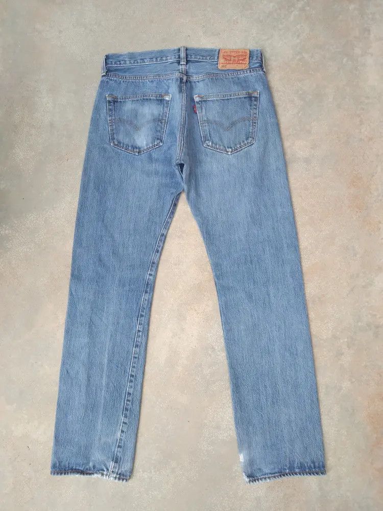 Levi's Vintage Levi's 501 Distressed Jeans 30x30 Size US 30 / EU 46 - 2 Thumbnail