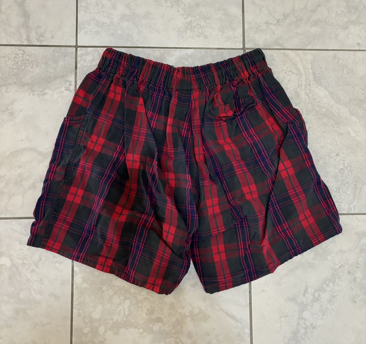 Vintage Rare Vintage 90s Anarchic Adjustment plaid tartan black red Size US 30 / EU 46 - 9 Thumbnail