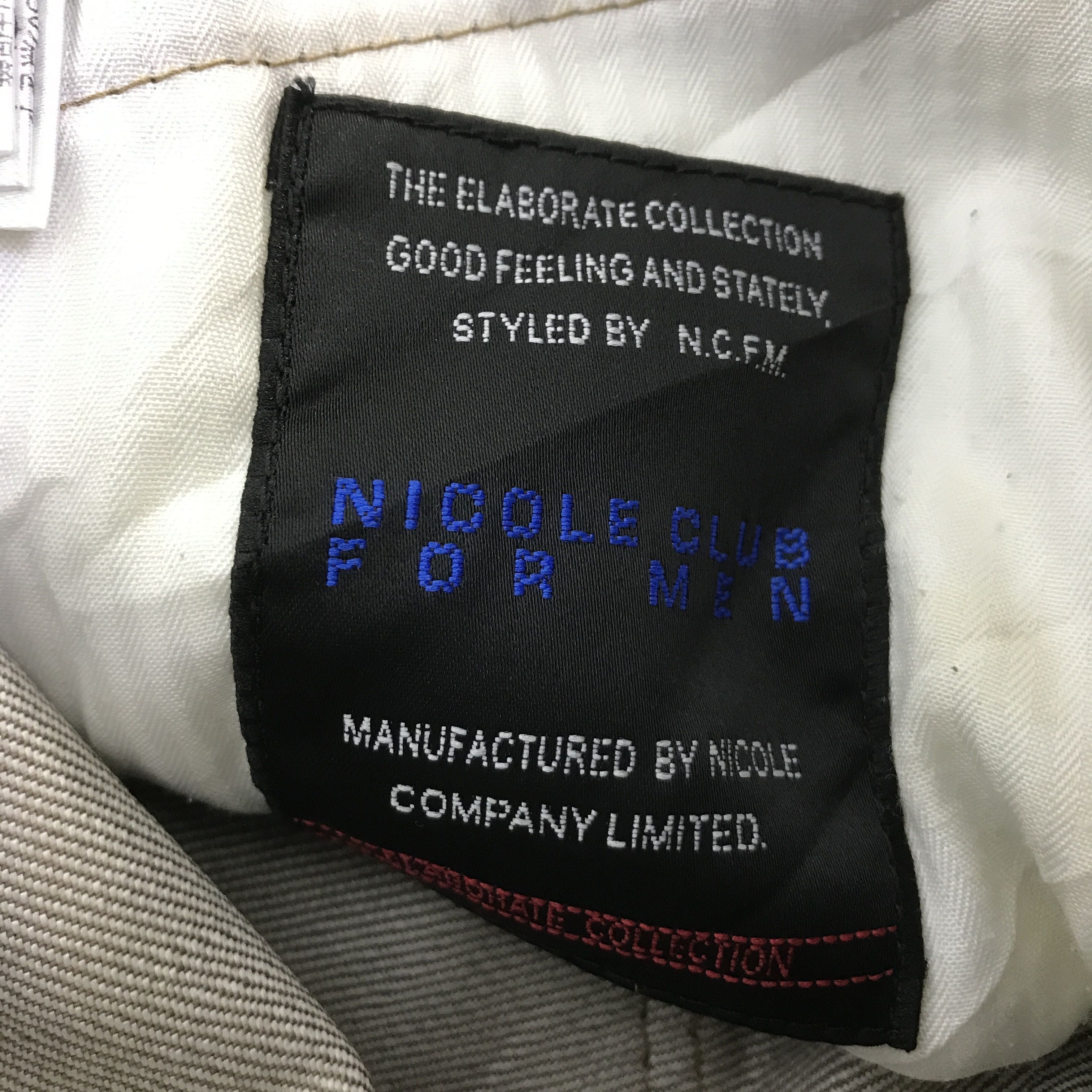 Nicole Club NICOLE CLUB FOR MEN BOOTCUT PANTS K118B11 Size US 30 / EU 46 - 15 Thumbnail