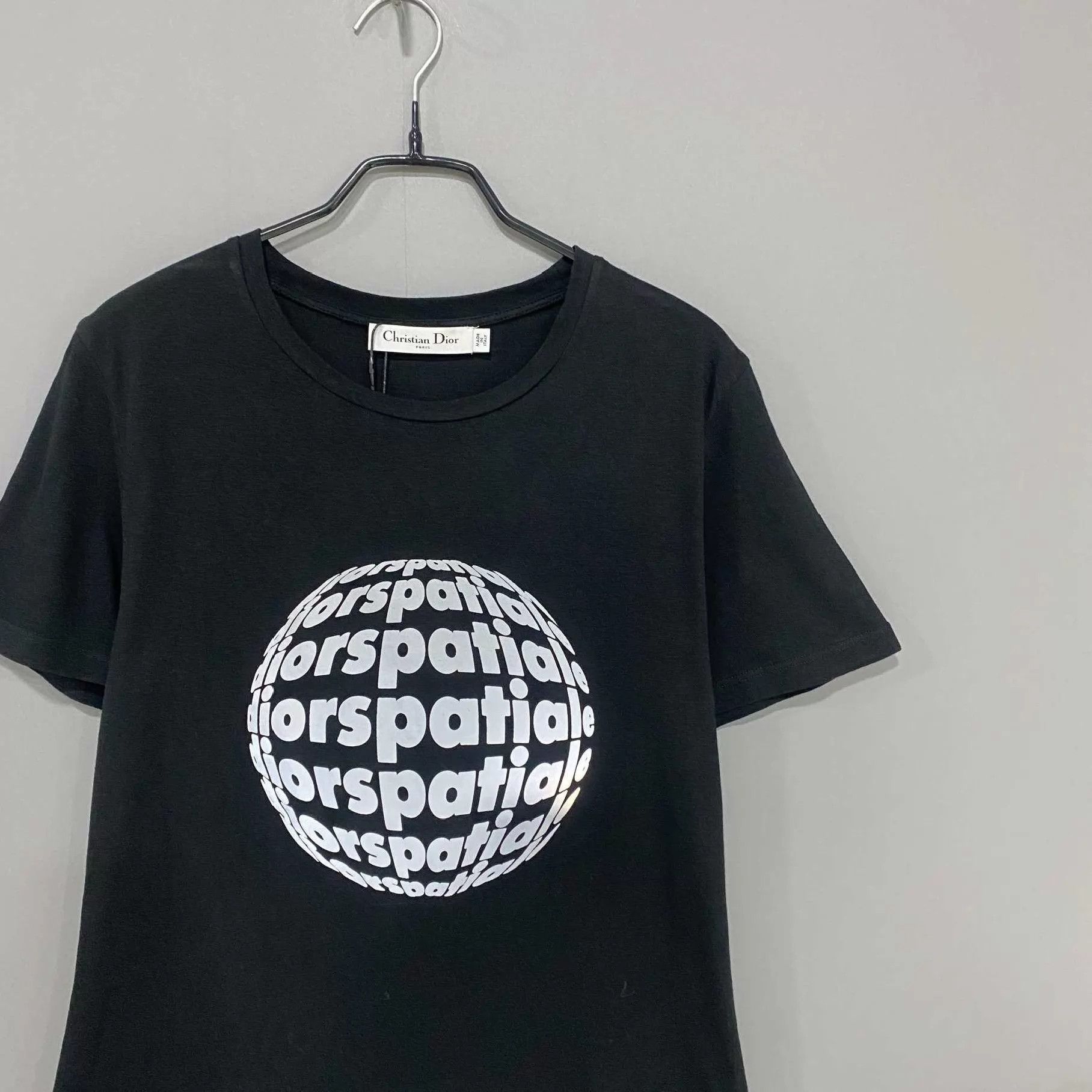 Dior Dior reflective Earth lettering short-sleeve T-shirt M Size M / US 6-8 / IT 42-44 - 2 Thumbnail
