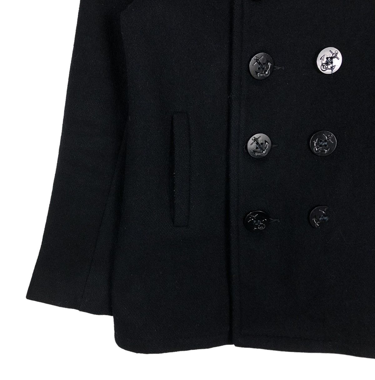 Schott 🔥DOUBLE BREAST WOOL PEA JACKET US 740N SCHOTT USA Size US S / EU 44-46 / 1 - 4 Thumbnail