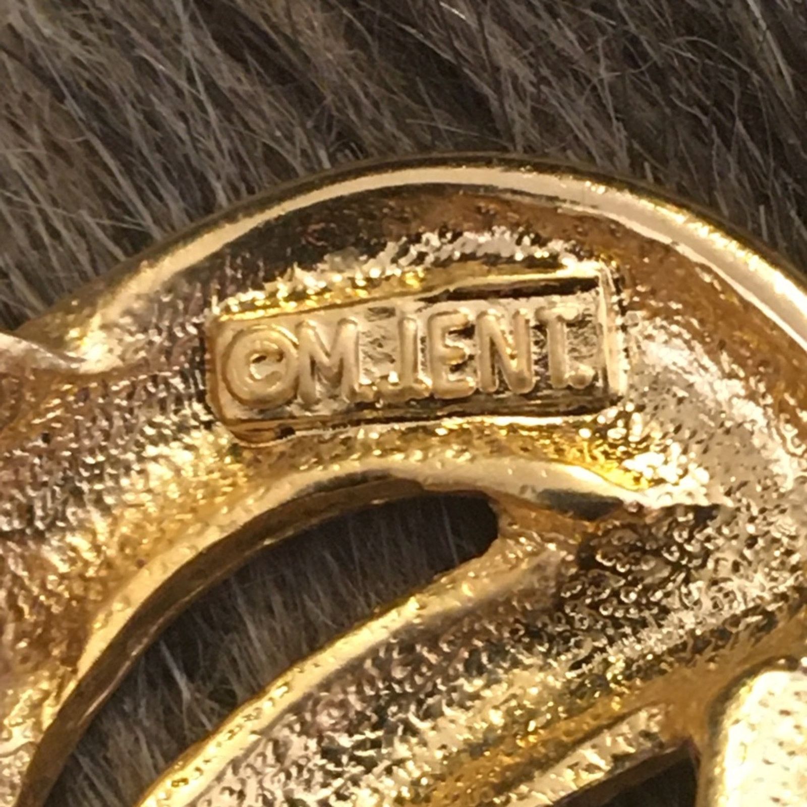 Vintage Vintage MJENT signed gold tone swirl scarf clip Size ONE SIZE - 6 Thumbnail