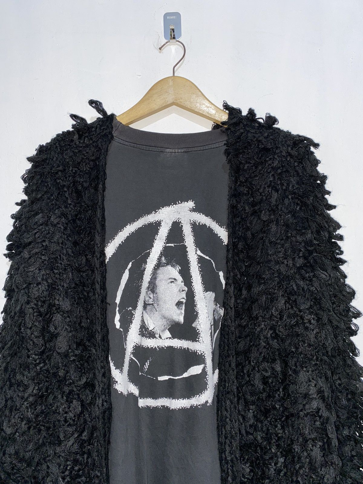 Yasuyuki Ishii Crazy fuzzy tassel fringed wool faux fur cardigan Size US L / EU 52-54 / 3 - 3 Thumbnail