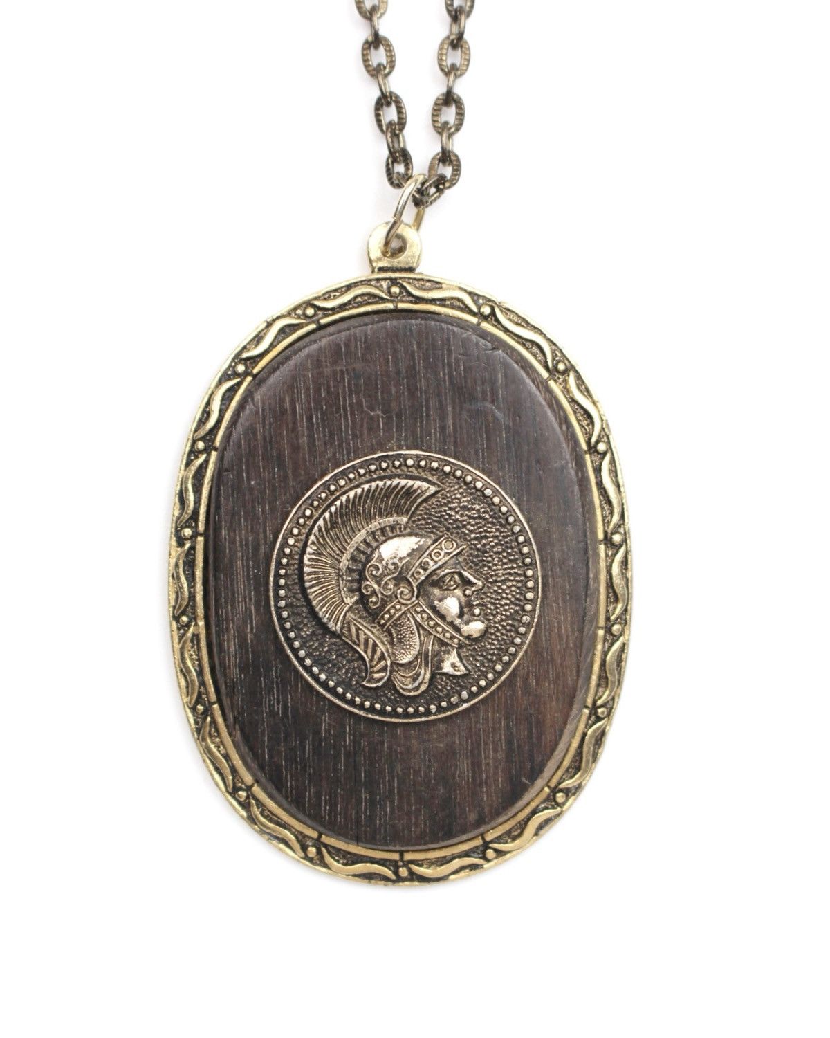 Hysteric Glamour 2000S JAPANESE MADE ROMAN WARRIOR MEDALLION NECKLACE Size ONE SIZE - 1 Thumbnail