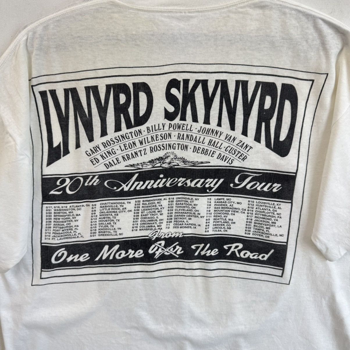 Band Tees Vintage 90s Tour Tee Lynyrd Skynyrd Tshirt 1993 Size US L / EU 52-54 / 3 - 7 Thumbnail