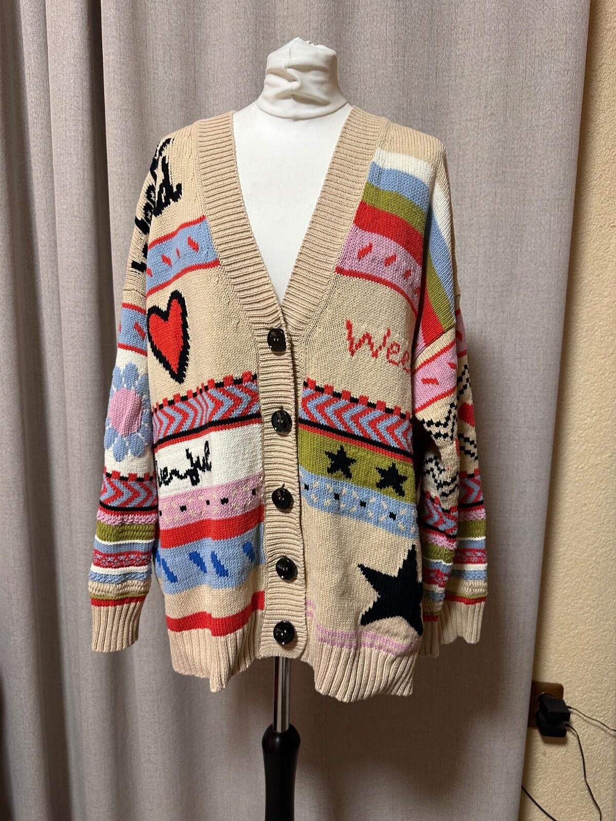 Other Cardigan Weekend Max Mara ALCAZAR Beige Sz L Size L / US 10 / IT 46 - 3 Thumbnail