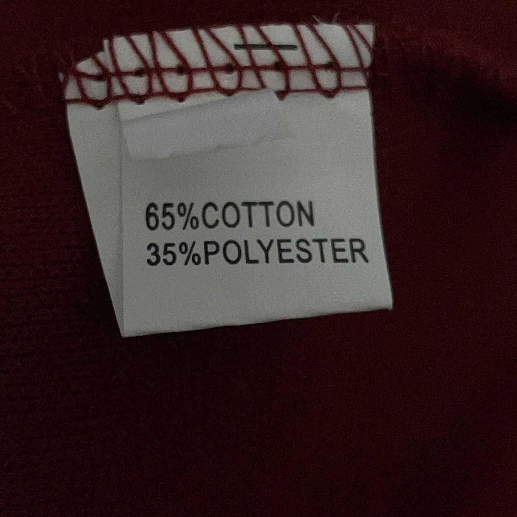 Vintage Women Red Blazer Jacket Long Sleeve Open Front Size M Casual Cotton Poly NWOT Size M / US 6-8 / IT 42-44 - 7 Thumbnail