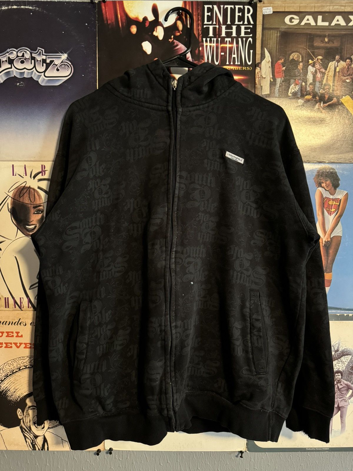 Southpole × Vintage Y2K South Pole AOP Zip up Size US L / EU 52-54 / 3 - 1 Thumbnail