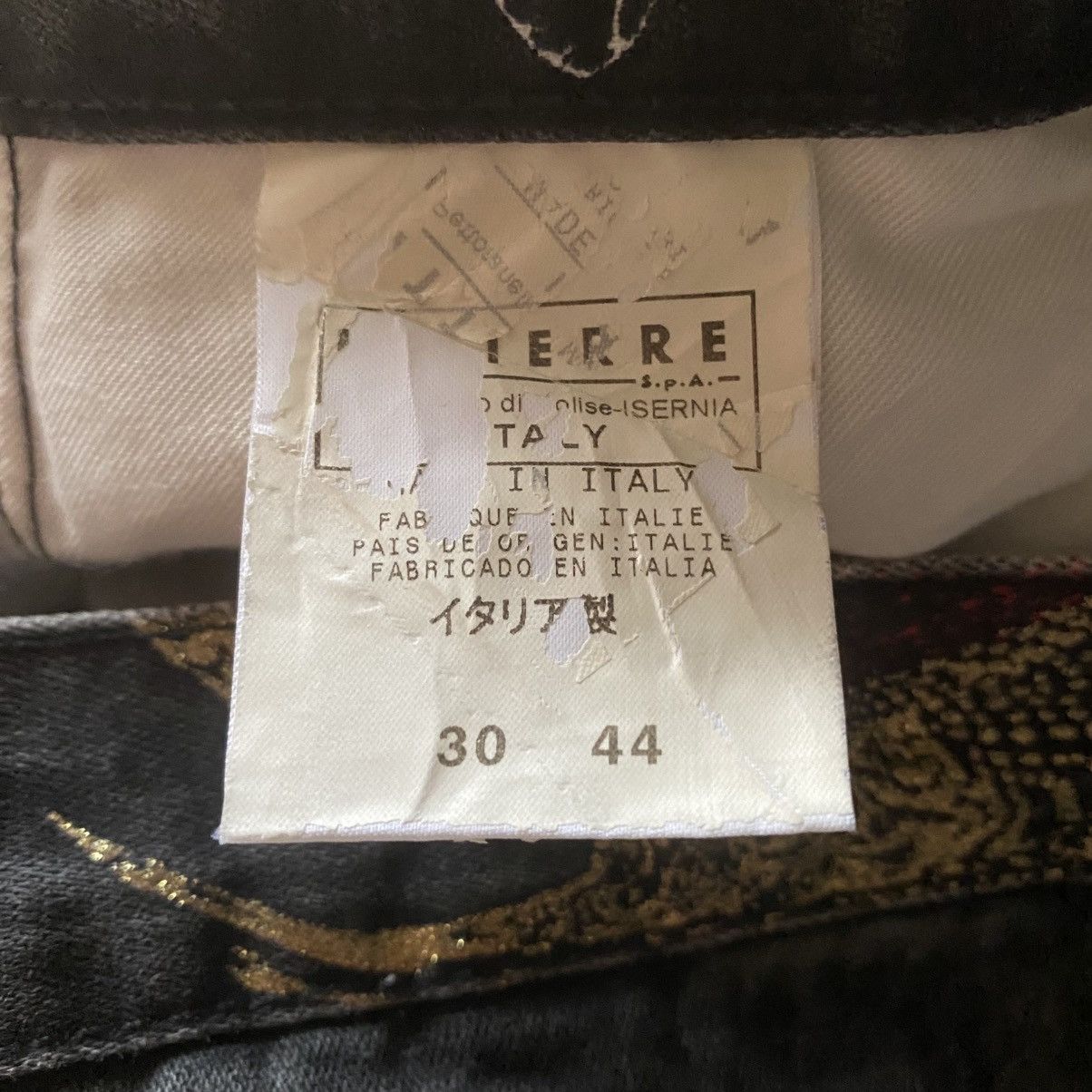 Roberto Cavalli Vintage 00’s Astrology Print Denim Size US 30 / EU 46 - 10 Thumbnail