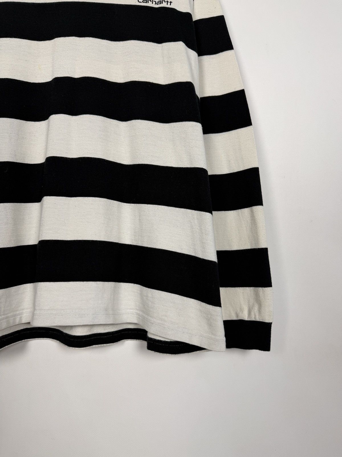 Carhartt Carhartt Long Sleeve Roslyn Striped Pullover Vintage Size L Size US L / EU 52-54 / 3 - 5 Thumbnail