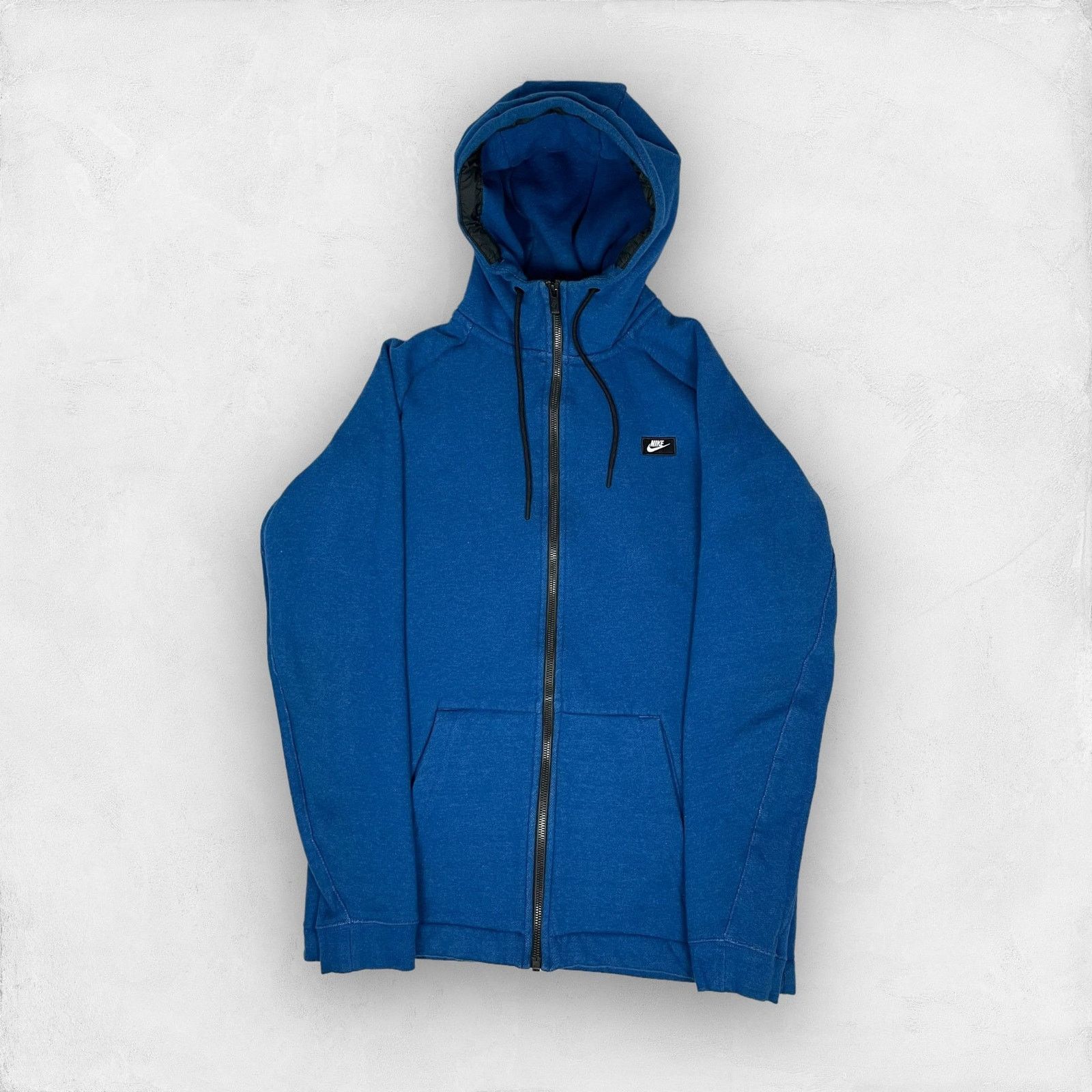 Nike Nike Sportswear Tech Mens Blue Cotton Full Zip Hoodie Medium Size US M / EU 48-50 / 2 - 1 Thumbnail