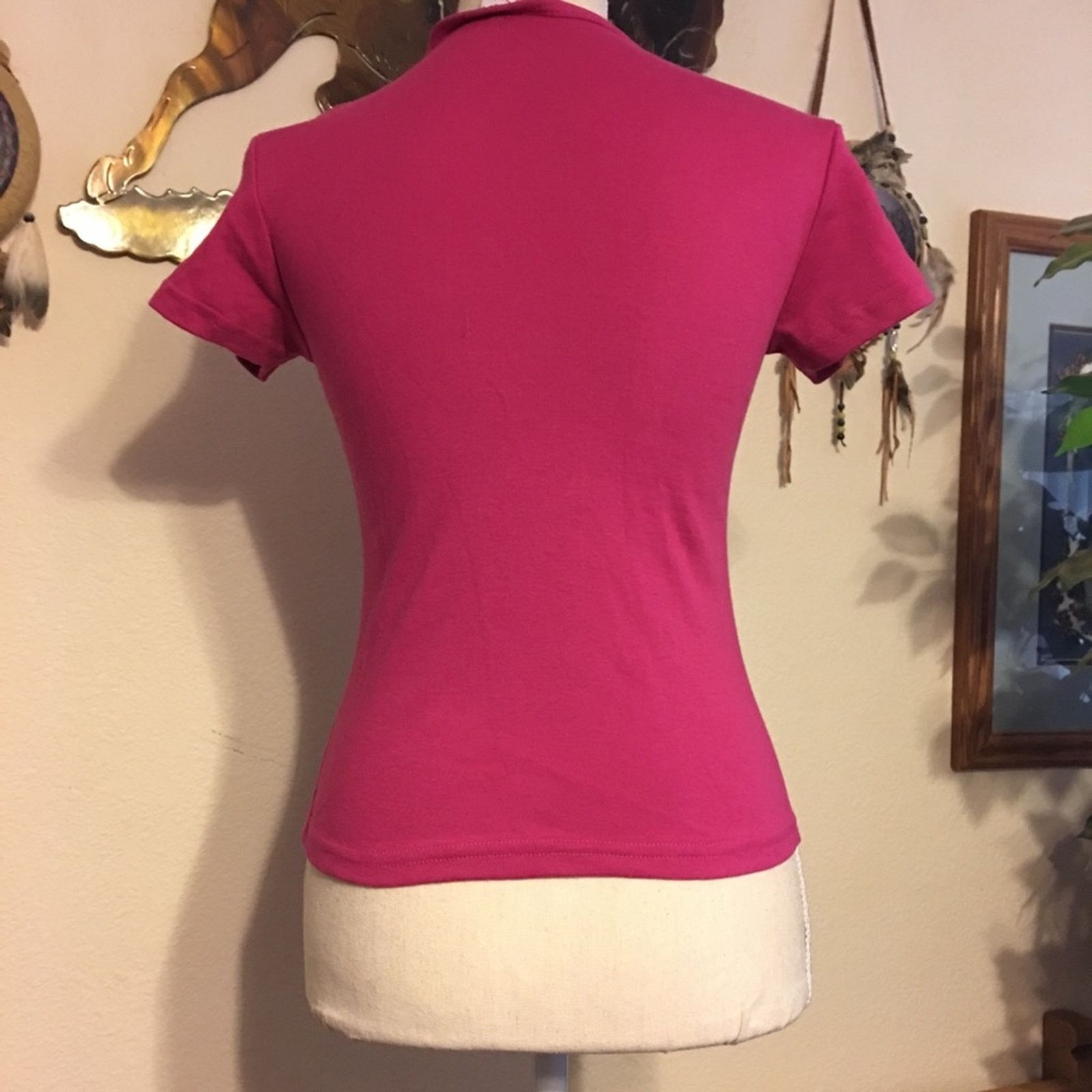 Other Sierra Madre basic hot pink t shirt NWOT M Size M / US 6-8 / IT 42-44 - 3 Thumbnail