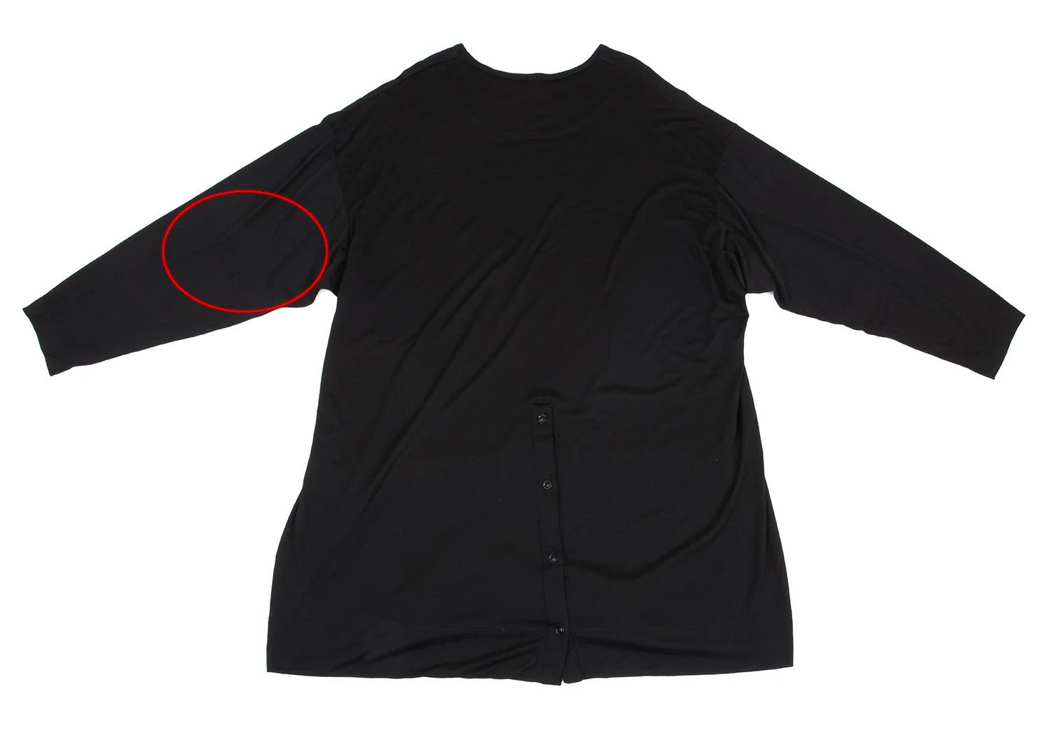 Yohji Yamamoto Yohji Yamamoto Loose Fit Back Slit Top Size US L / EU 52-54 / 3 - 11 Thumbnail