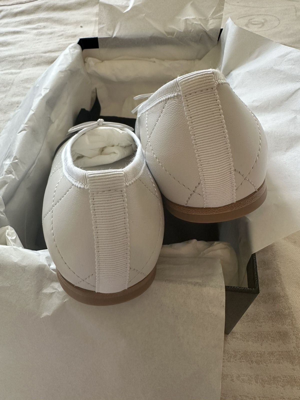 Chanel chanel 26M coco beach cambon flat white color size 36.5 Size US 6.5 / IT 36.5 - 9 Thumbnail