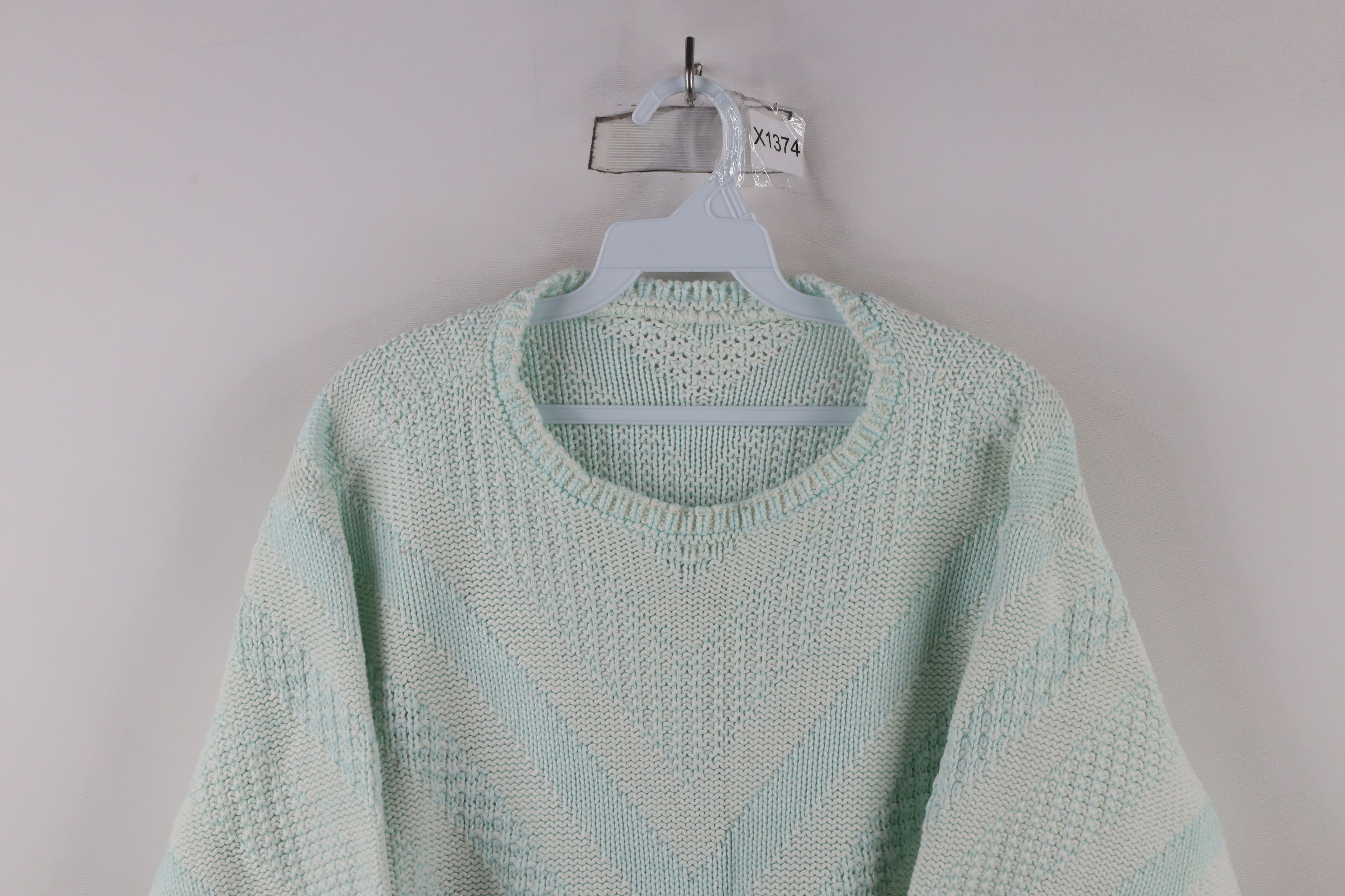 Vintage Vintage 70s Streetwear 3/4 Sleeve Chunky Knit Sweater Size S / US 4 / IT 40 - 2 Thumbnail