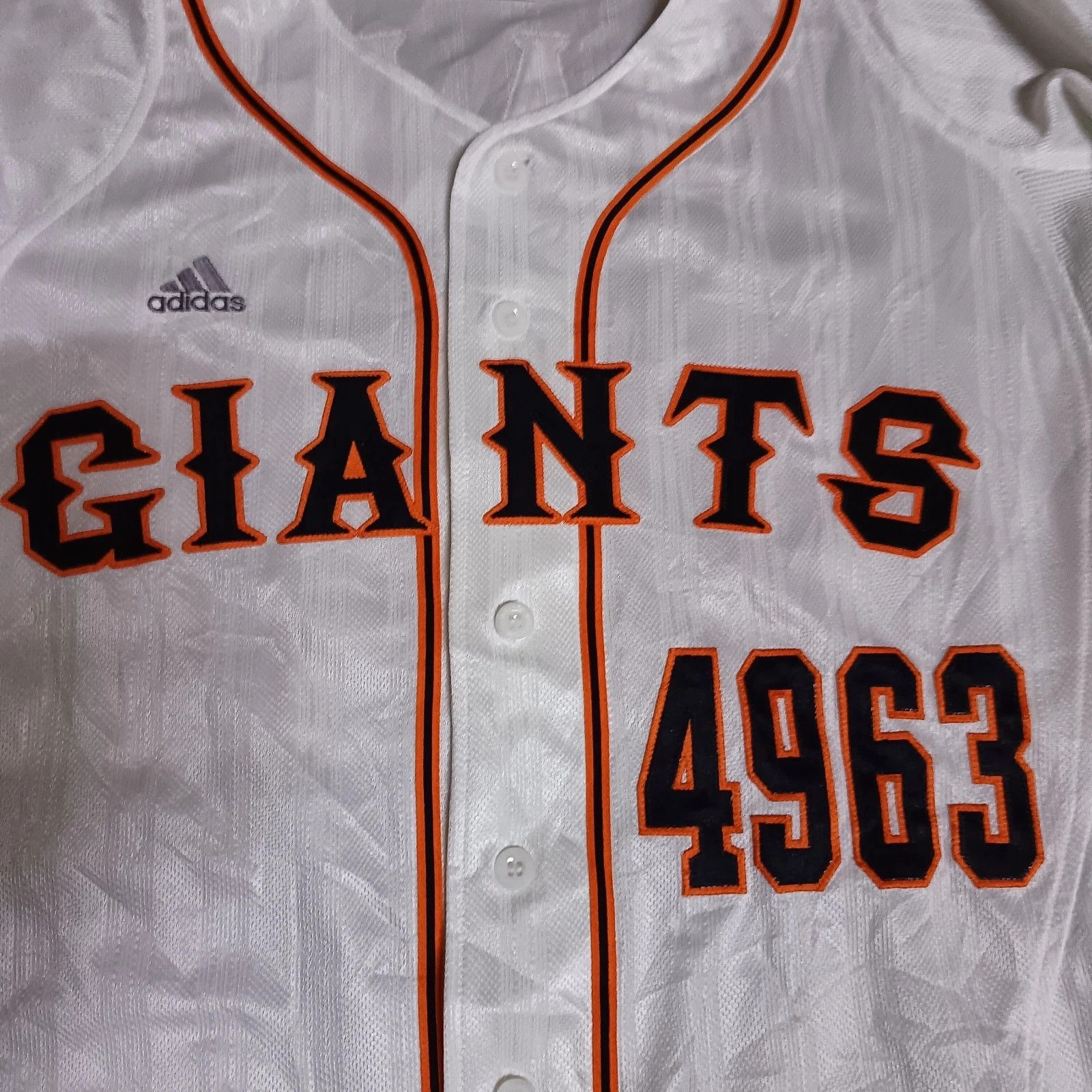 Adidas Tokyo Yomiuri Giants NPB Japanese Baseball Jersey Size US XL / EU 56 / 4 - 2 Thumbnail