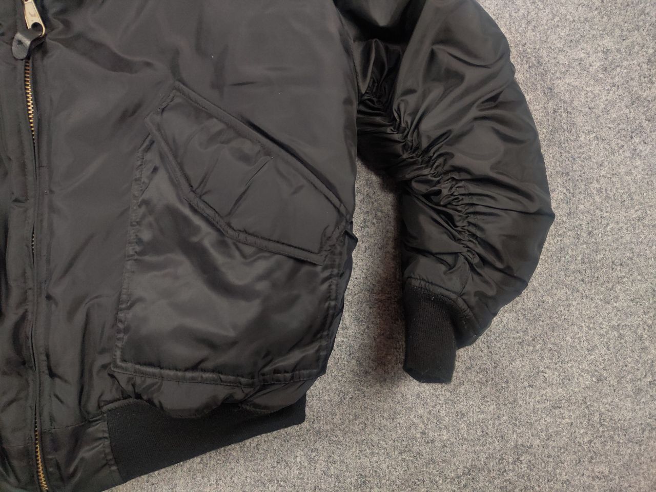 Vintage Vintage Air Force MA2 USA Weather Bomber Jacket Military Size US L / EU 52-54 / 3 - 5 Thumbnail