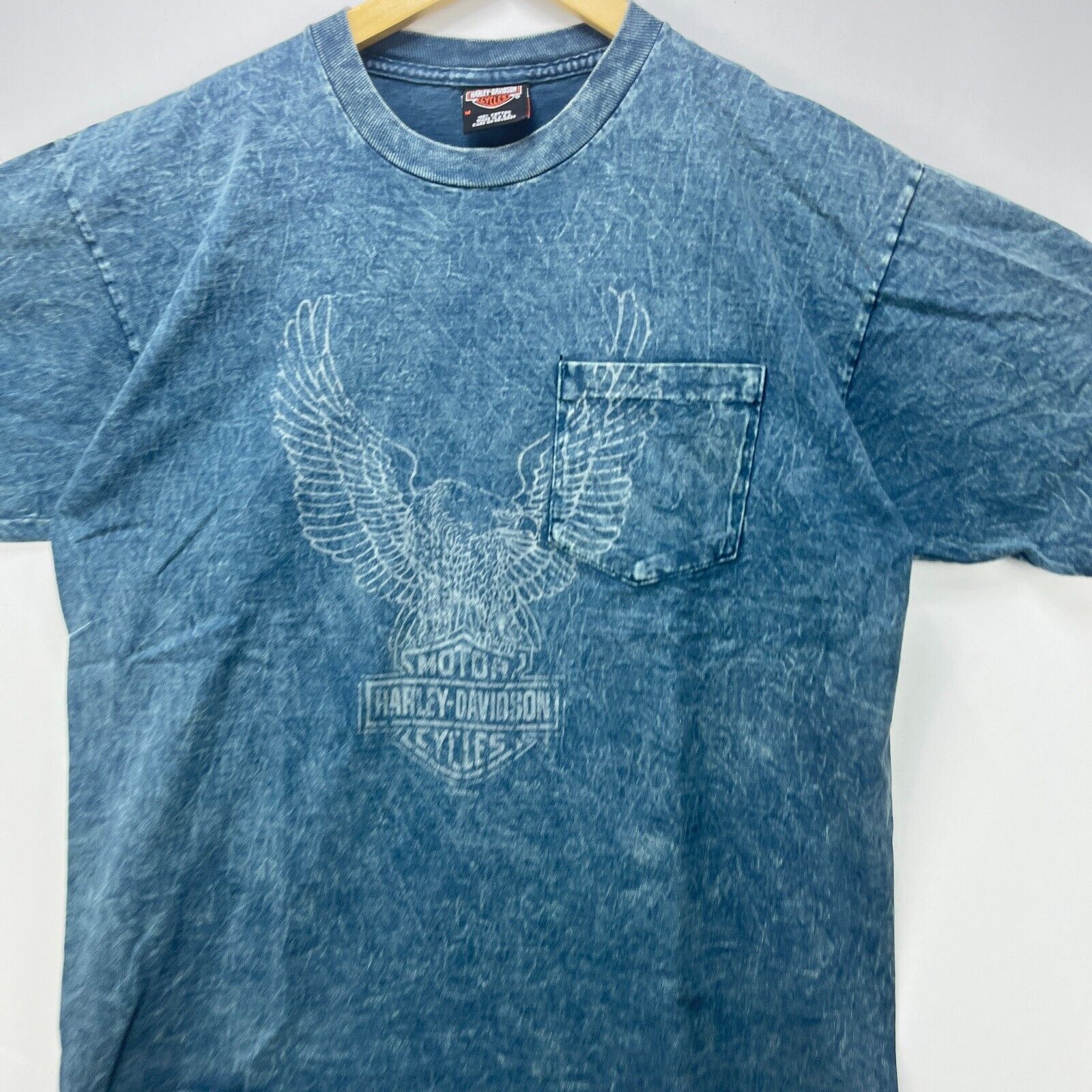 Vintage Vintage Harley-Davidson Tennessee Single Stitch Eagle Faded Size US M / EU 48-50 / 2 - 2 Thumbnail