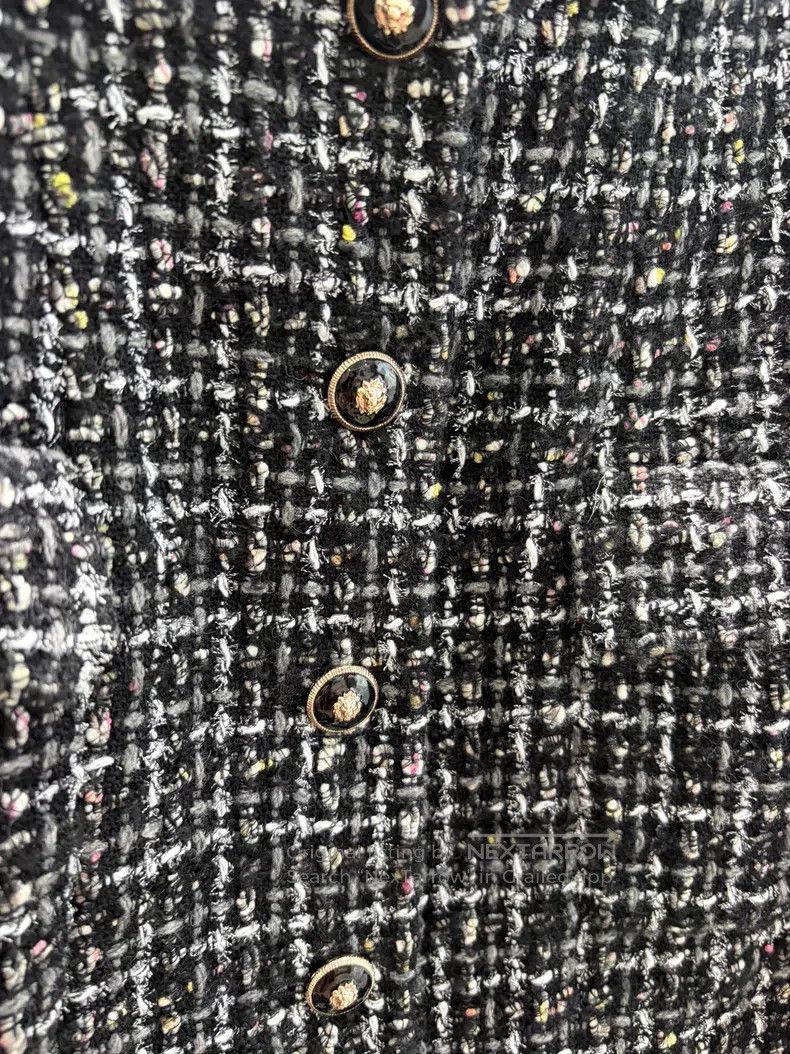 Chanel Chanel Plaid small stand-up collar jacket Size XS / US 0-2 / IT 36-38 - 3 Thumbnail