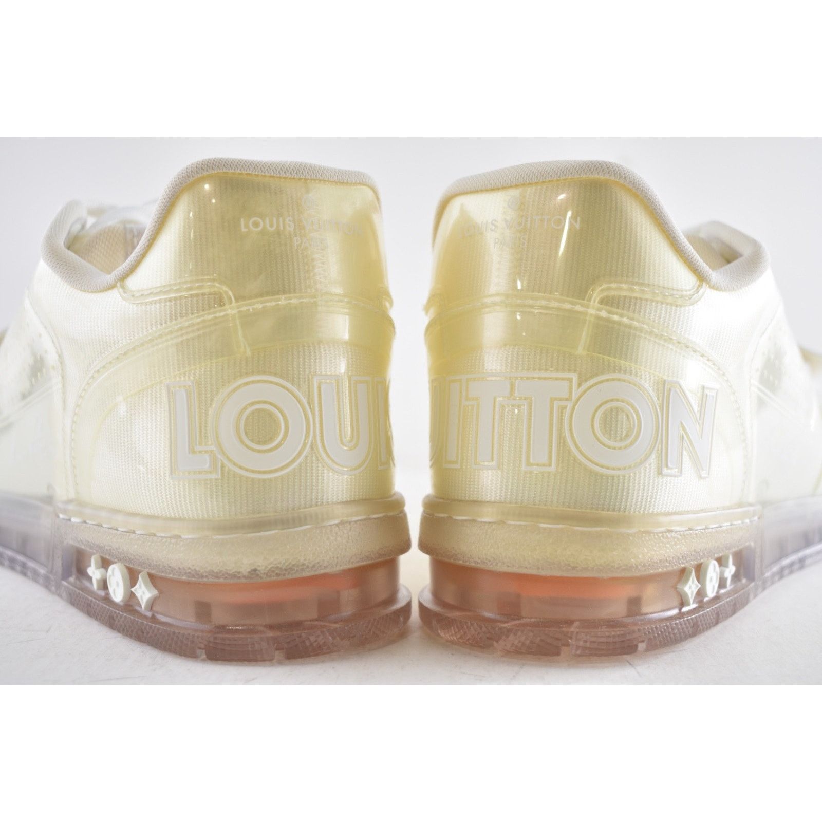 Louis Vuitton Louis Vuitton Transparent Clear PVC Strap Low Top Trainer Size US 9 / EU 42 - 19 Thumbnail