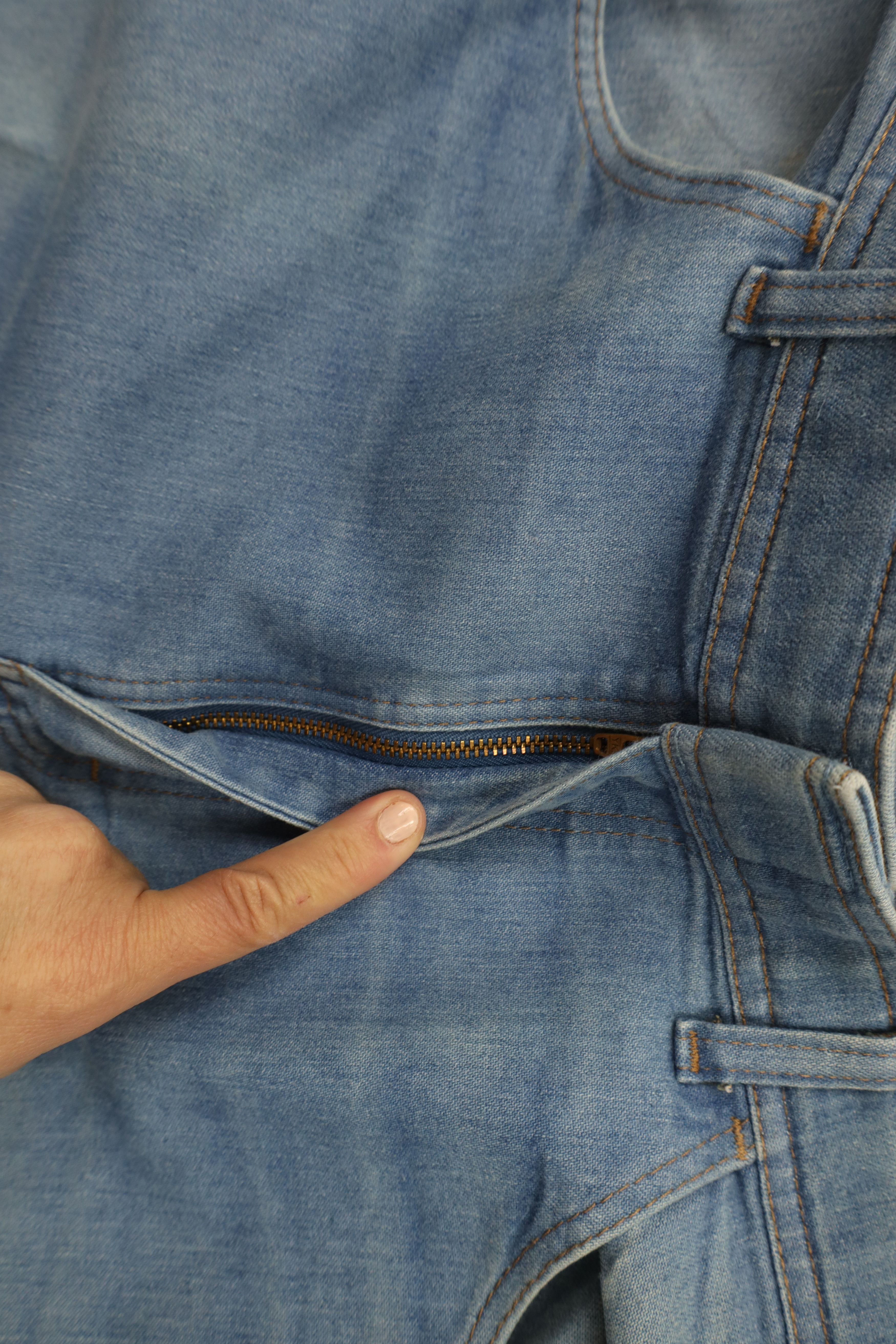 Vintage × Wrangler Vintage 90s Wrangler Flared Wide Leg Denim Jeans Blue Size US 36 / EU 52 - 5 Thumbnail
