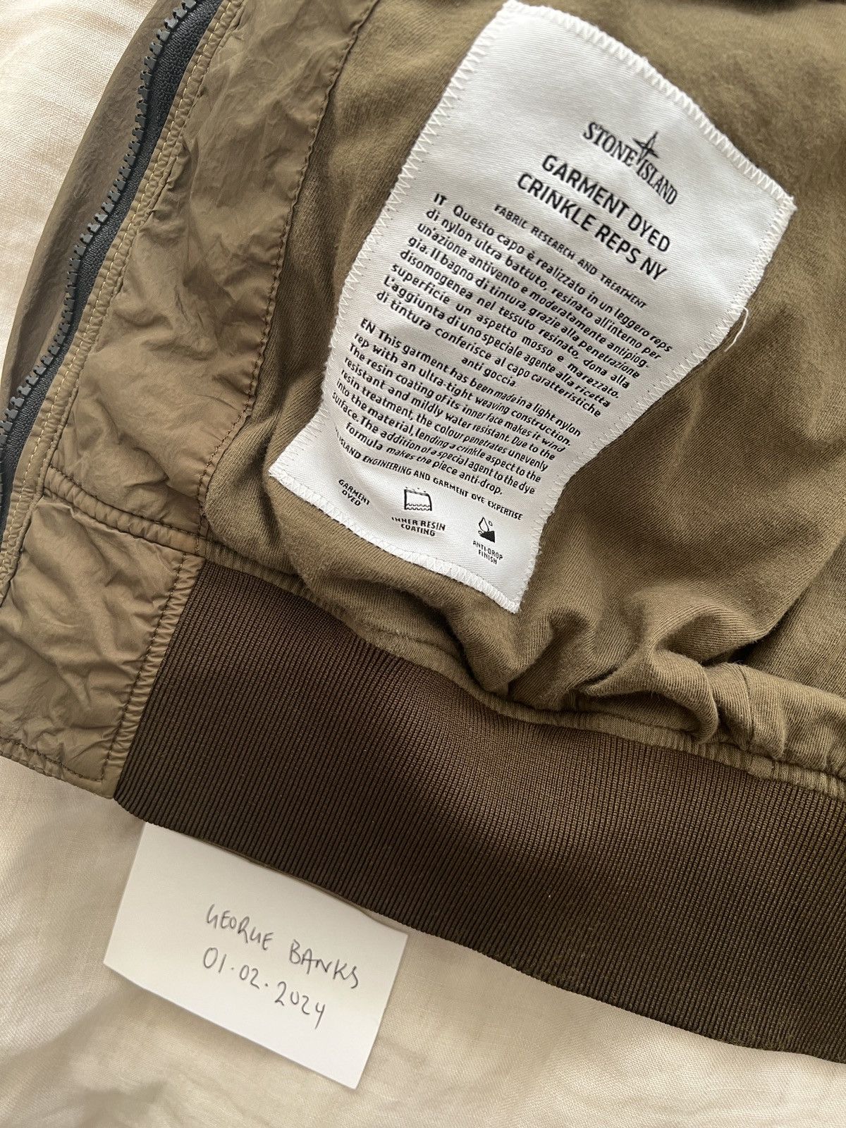 Stone Island Stone Island Crinkle Reps Jacket Size US M / EU 48-50 / 2 - 11 Thumbnail