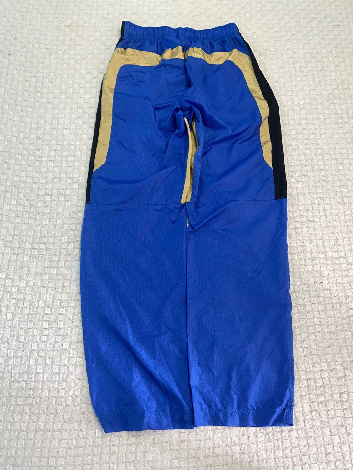 Bodega × Nike 💥 VINTAGE NIKE 90S BAGGY WIDE LEG SWOOSH TRACK PANTS Y2K Size US 32 / EU 48 - 9 Thumbnail