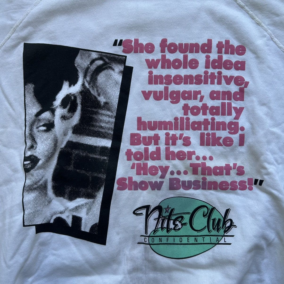 Vintage Vintage 80’s Nite Club Confidential Crewneck RARE Size XL Size US XL / EU 56 / 4 - 2 Thumbnail