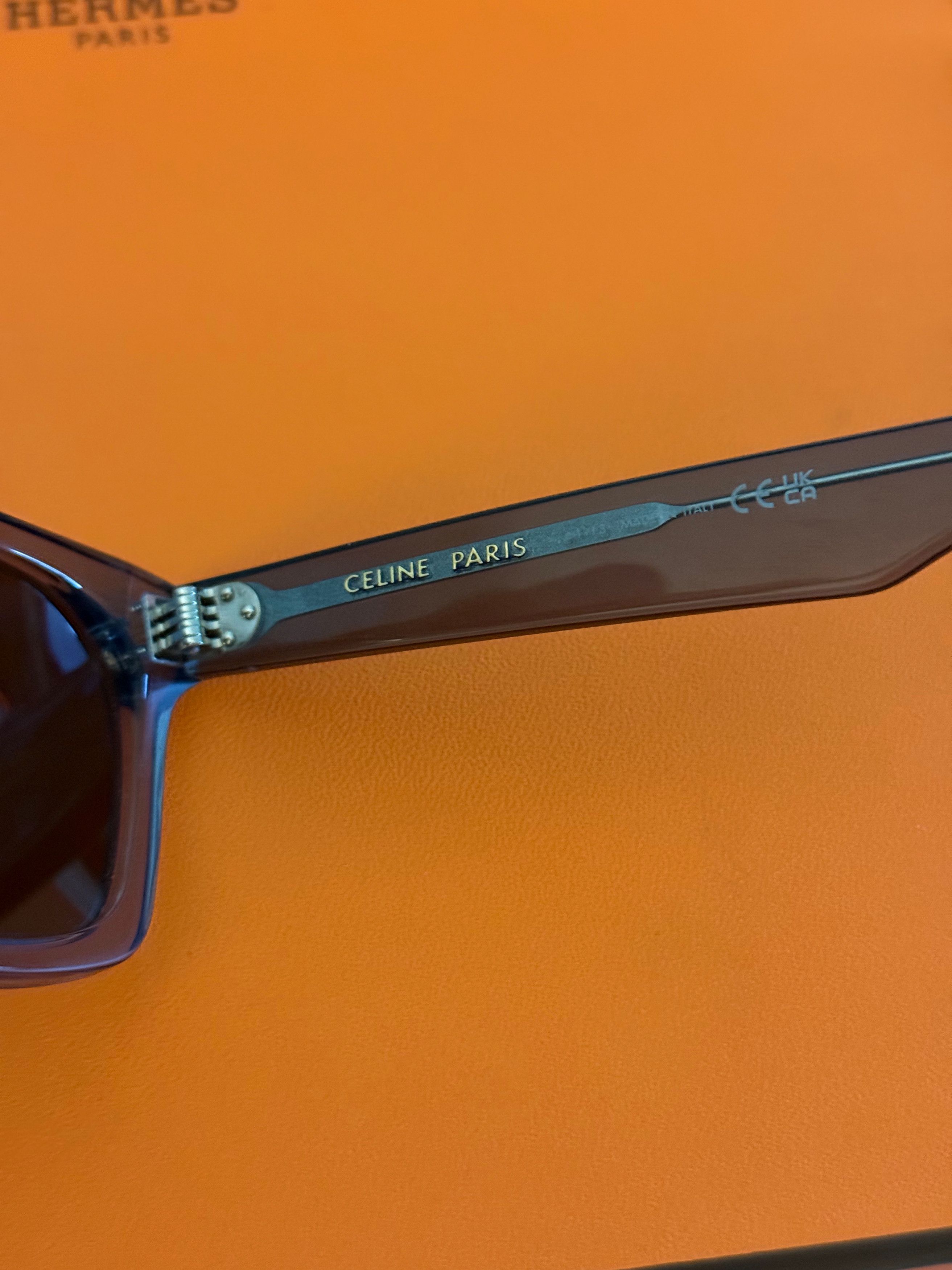 Celine Coveted Effortless Cool NEW $515 w/tax CELINE Tinted Acetate Size ONE SIZE - 19 Thumbnail