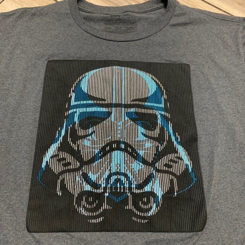 Star Wars Star Wars Graphic Tshirt Men XL Grey Bin M-42 Size US XL / EU 56 / 4 - 2 Thumbnail