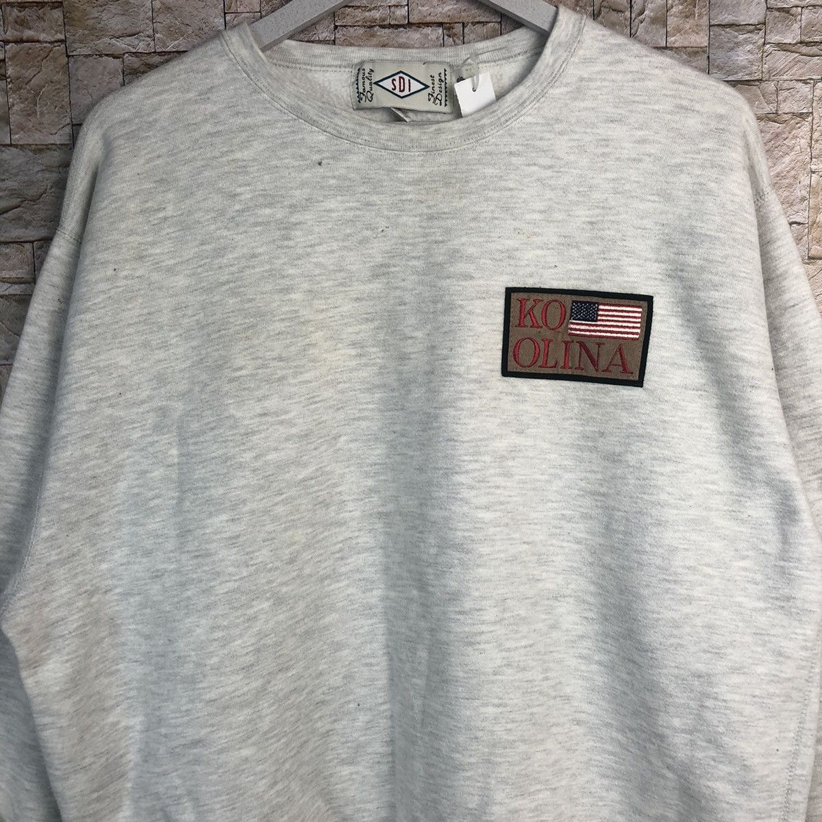 Japanese Brand SDI KoOlina Grey Sweatshirt #A191 Size US L / EU 52-54 / 3 - 5 Thumbnail