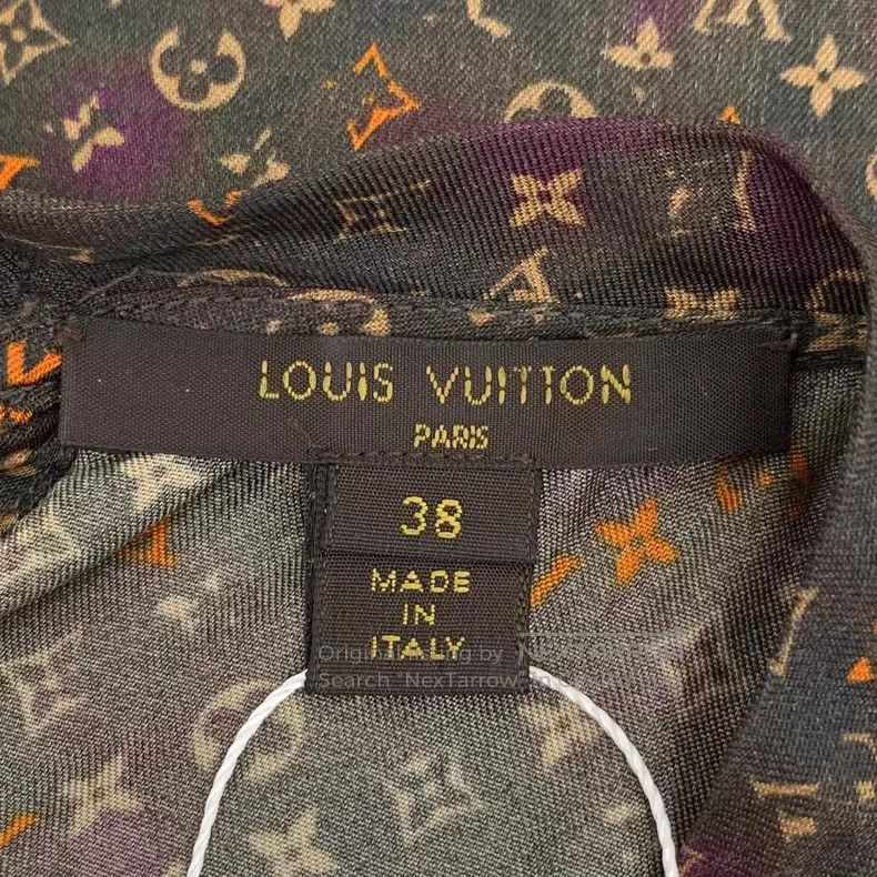 Louis Vuitton Louis Vuitton Dark brown logo presbyopic full print round Size XS / US 0-2 / IT 36-38 - 5 Thumbnail