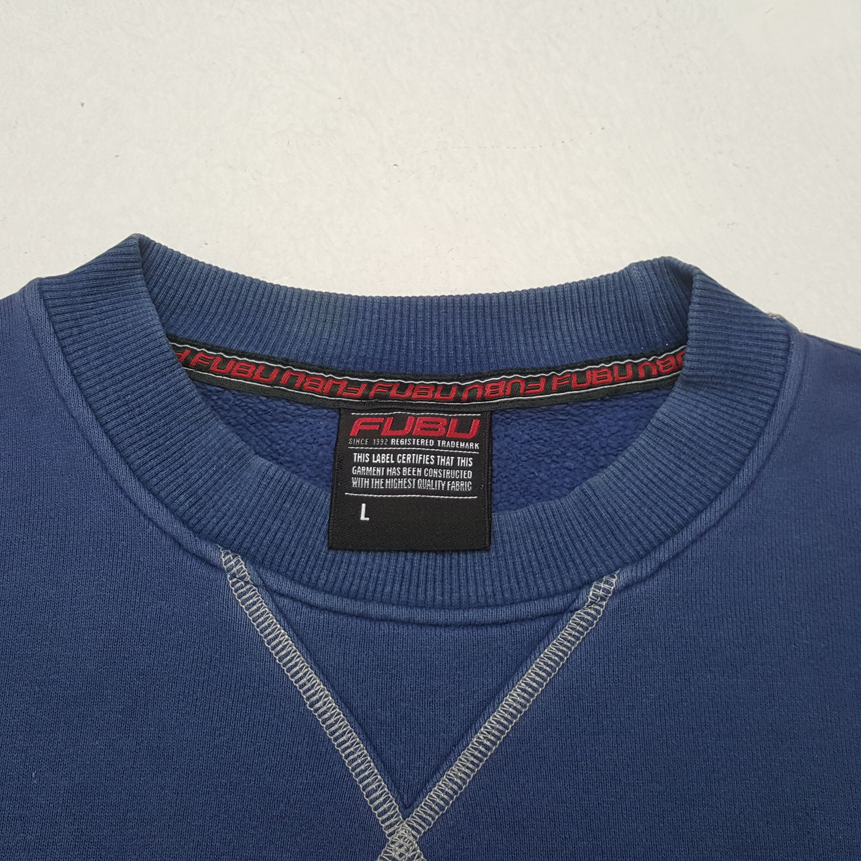 Fubu × Vintage Vintage FUBU Streetwear Skateboard Style Sweatshirt c283n1 Size US XL / EU 56 / 4 - 5 Thumbnail