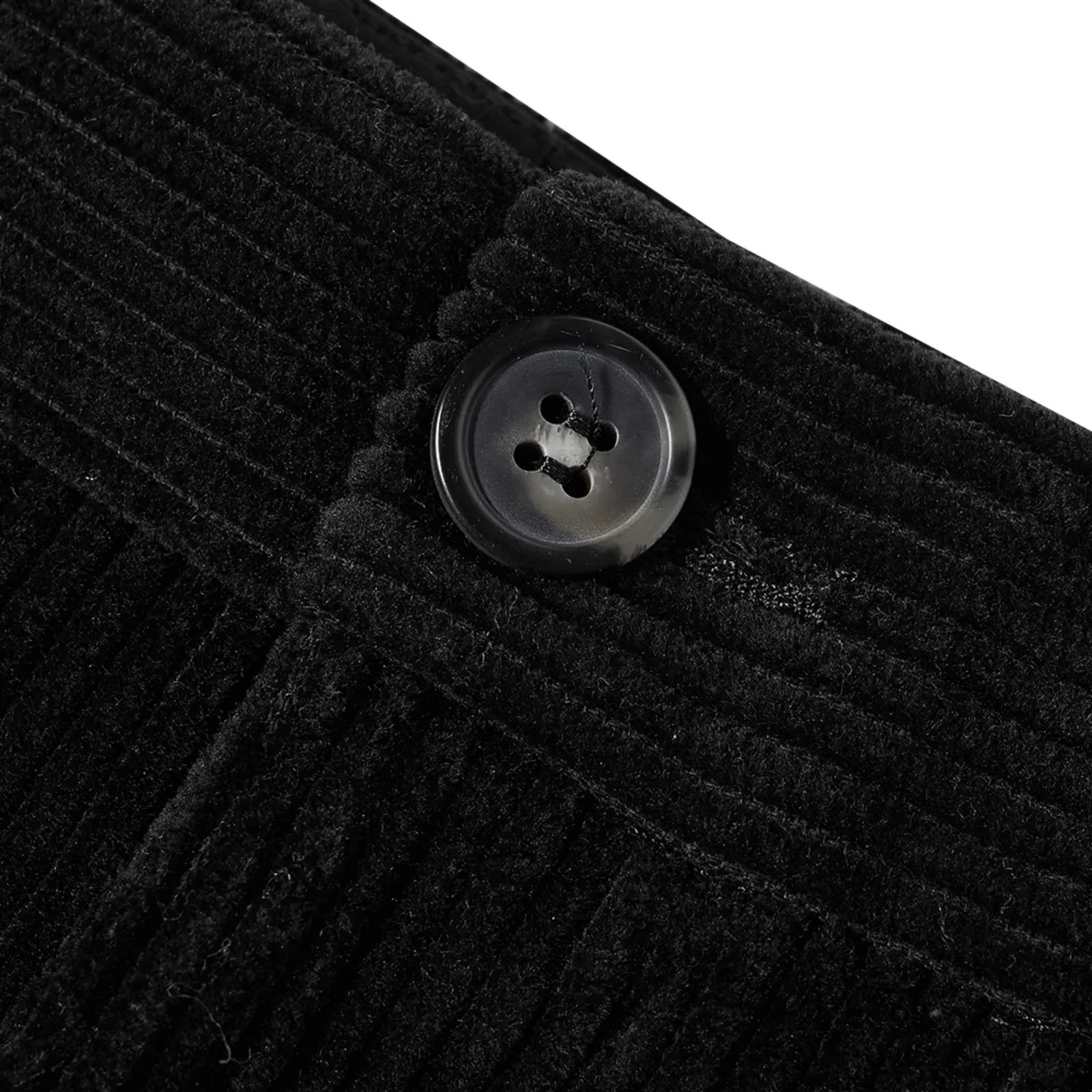 A.P.C. A.P.C. X JANE BIRKIN Men's Nelson Cord Pant in Black Size US 36 / EU 52 - 2 Thumbnail