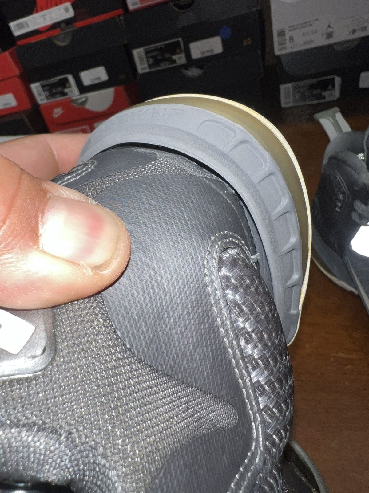 Nike Lebron 9 Cool Grey size 7.5 Size US 7.5 / EU 40-41 - 8 Thumbnail