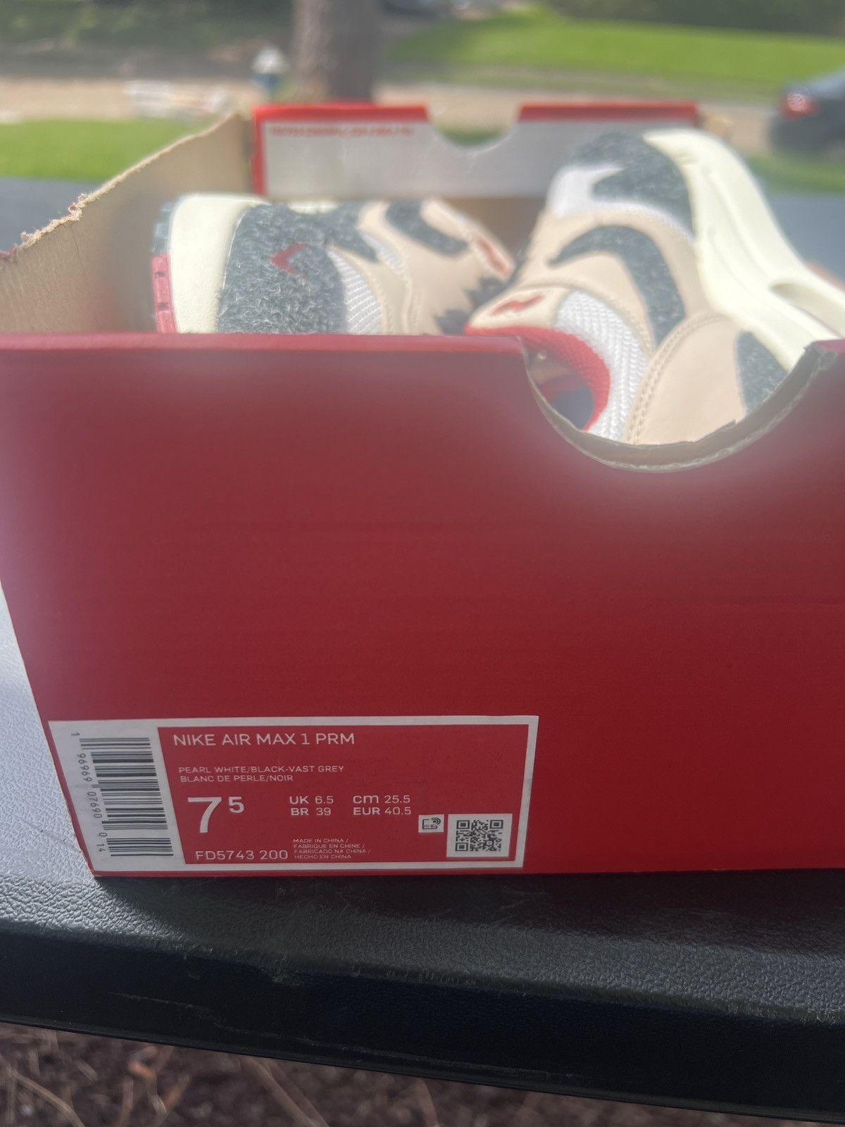 Nike Size 7.5- Nike Air Max 1 Keep Rippin Stop Slippin Size US 7.5 / EU 40-41 - 8 Thumbnail
