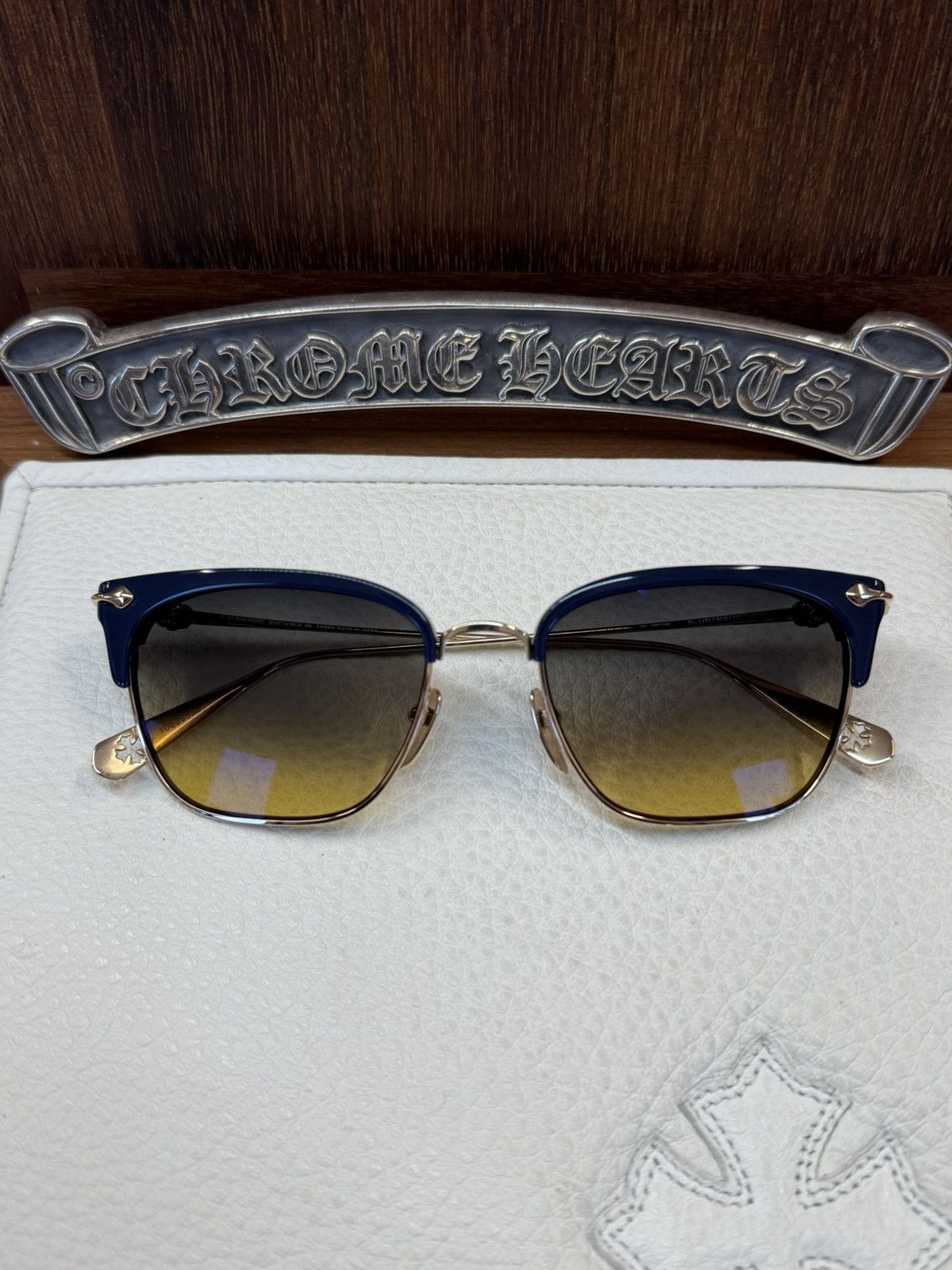 Chrome Hearts Chrome Hearts Sluntradiction Sunglasses Size ONE SIZE - 1 Thumbnail