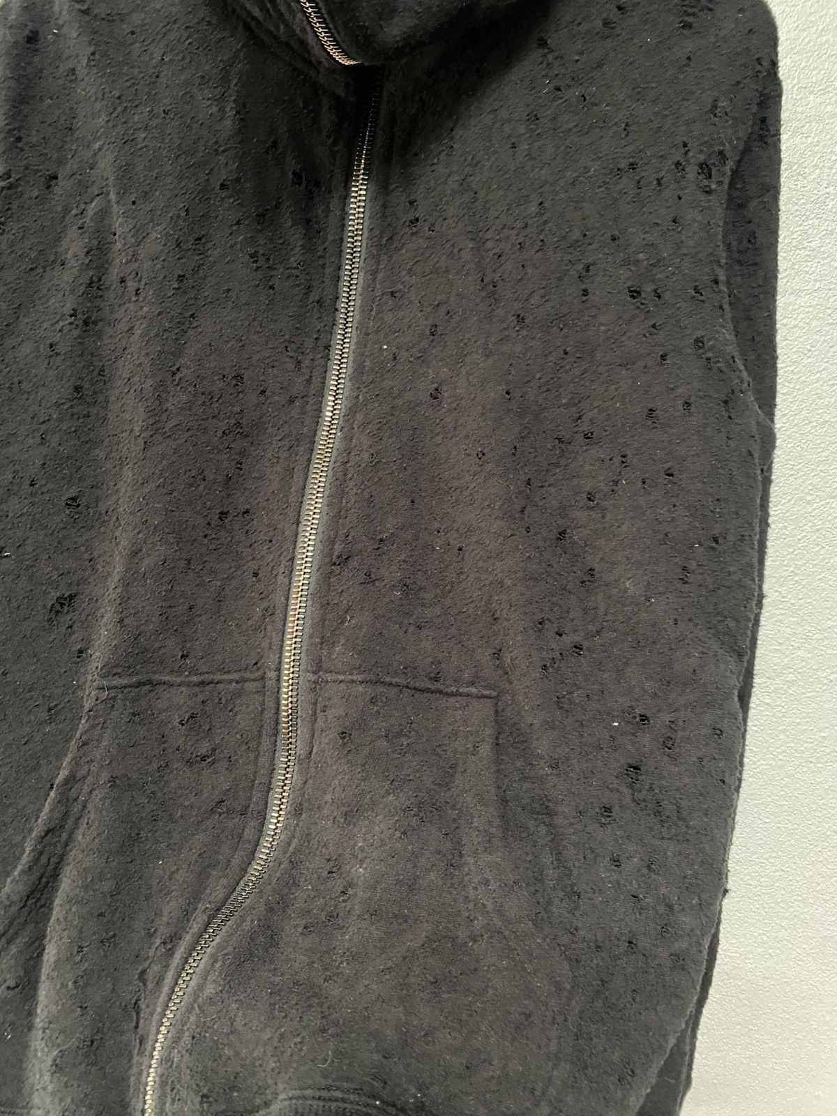 junhashimoto Junhashimoto distressed hoodie full zipper J5 Size US L / EU 52-54 / 3 - 8 Thumbnail