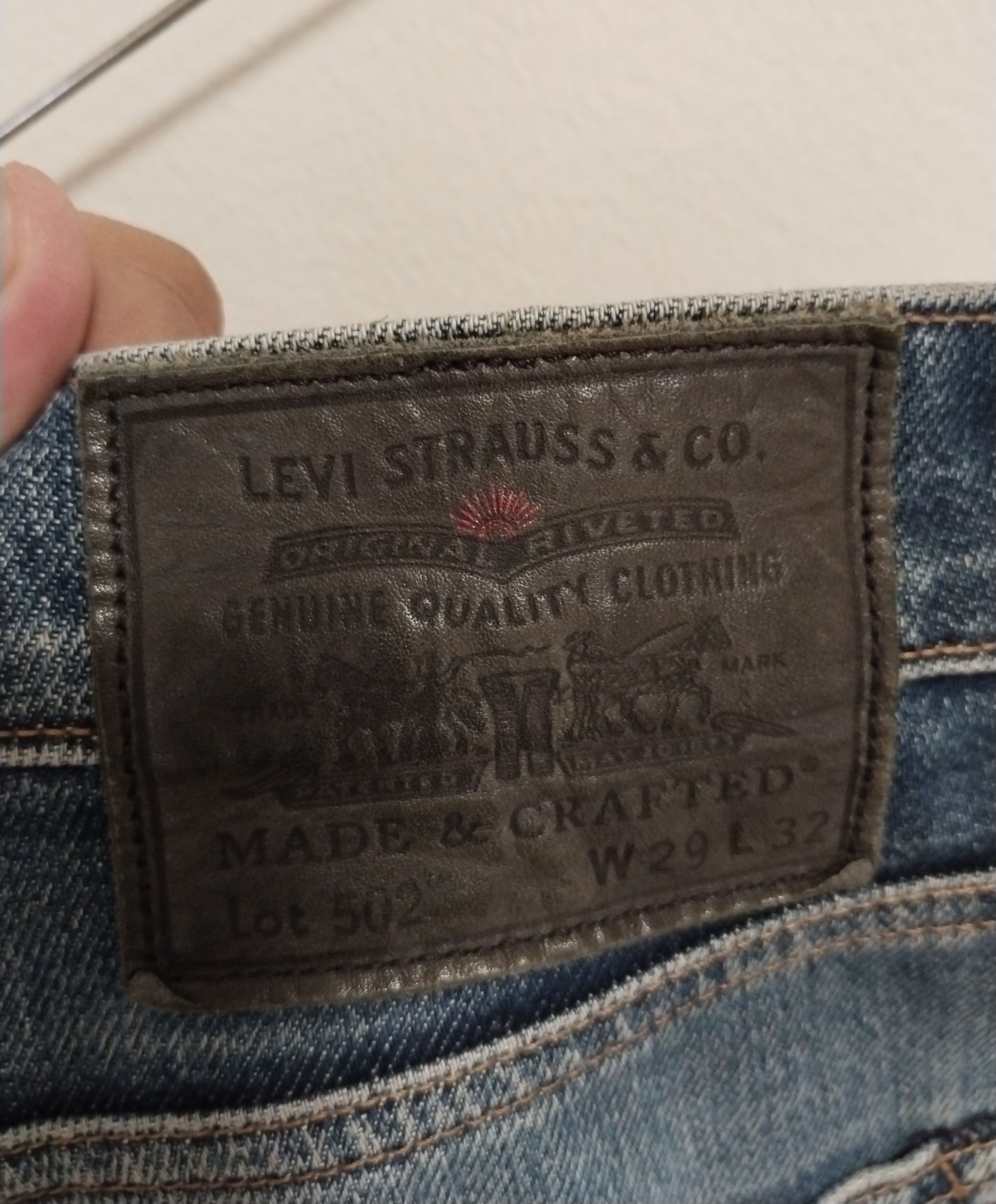 Levi's Made & Crafted Levi's 502 taper japan Size 29" - 5 Thumbnail