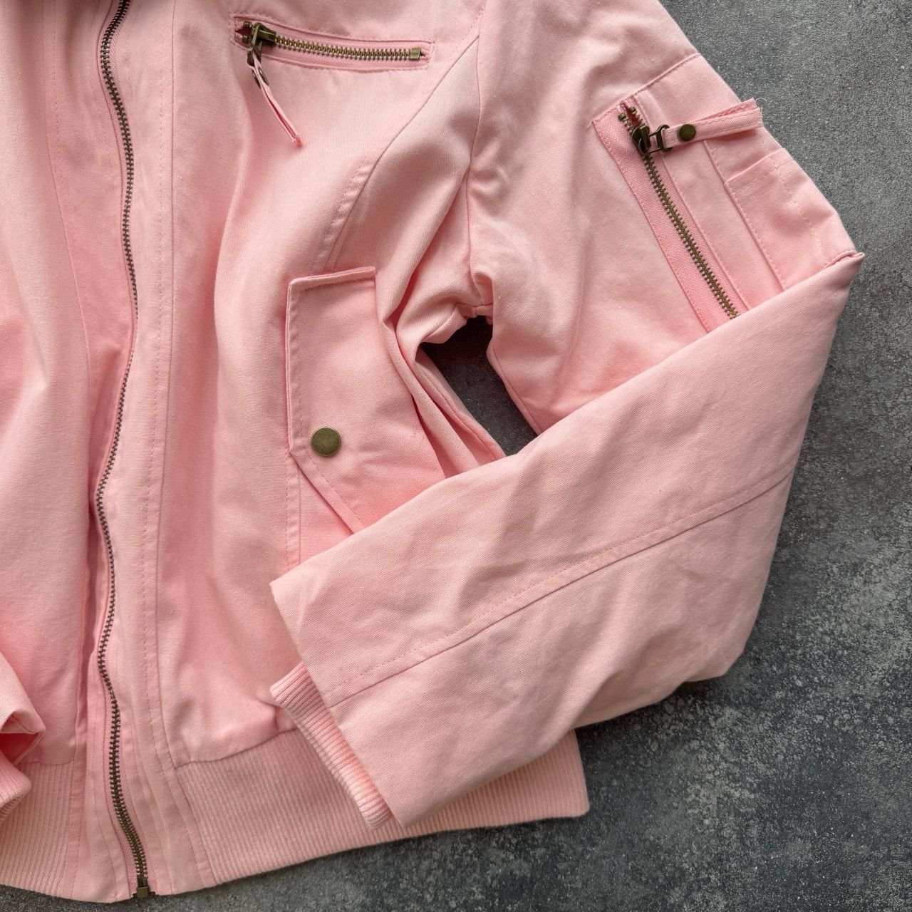 If Six Was Nine Amazing Grunge Y2K Faux Fur Pink Hooded Jacket Size L / US 10 / IT 46 - 6 Thumbnail