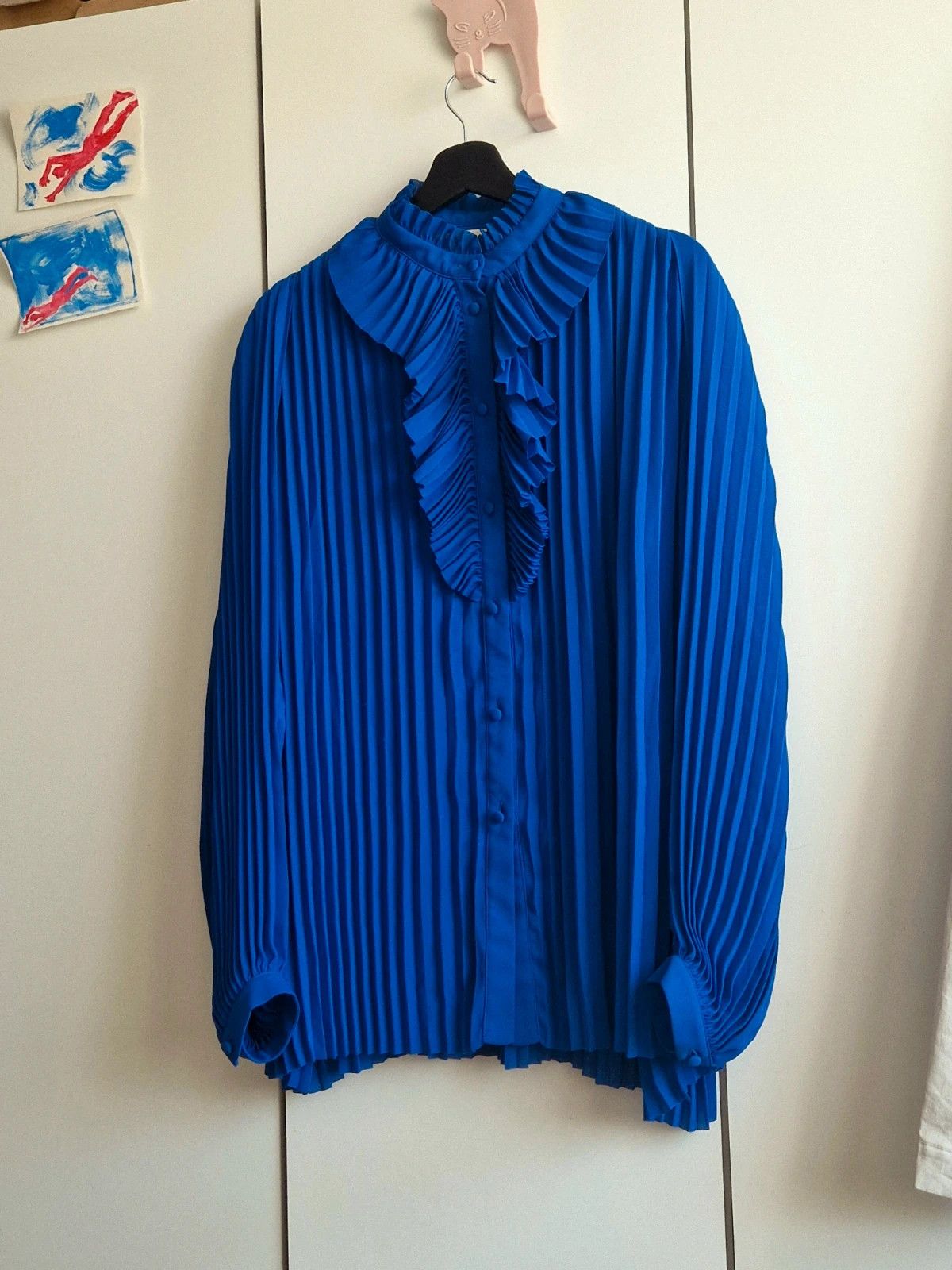 Balenciaga Balenci Oversized Pleated Victorian Shirt Size XS / US 0-2 / IT 36-38 - 2 Thumbnail
