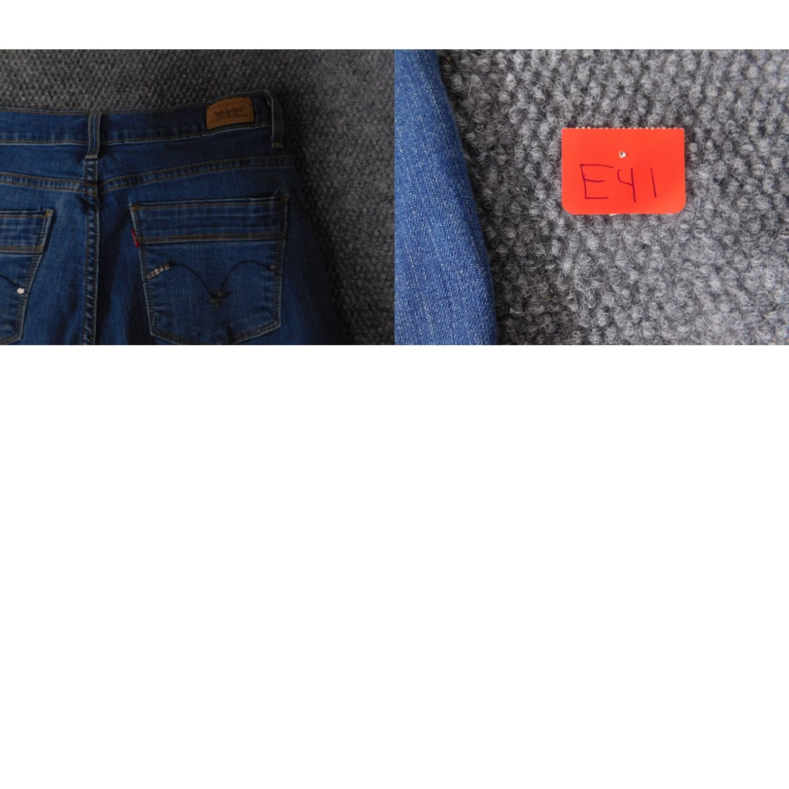 Levi's Levi's Jeans Womens 10 Blue Slimming 512 Straight Regular Denim Cotton Blend Waist 28 Inseam 25 in Zip Zipper Size 32" / US 10 / IT 46 - 9 Thumbnail