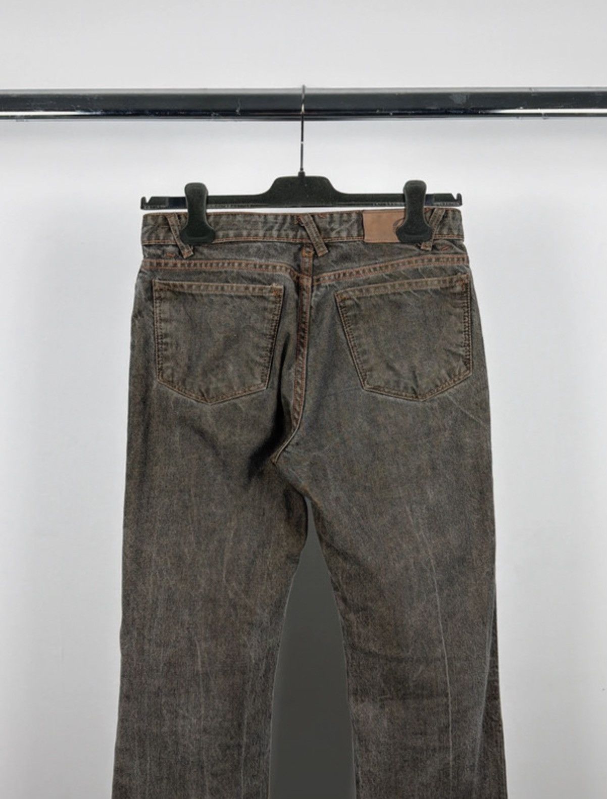 Roberto Cavalli Roberto Cavalli S/S2002 Reversible Psychedelic Denim Jeans Size 30" / US 8 / IT 44 - 11 Thumbnail
