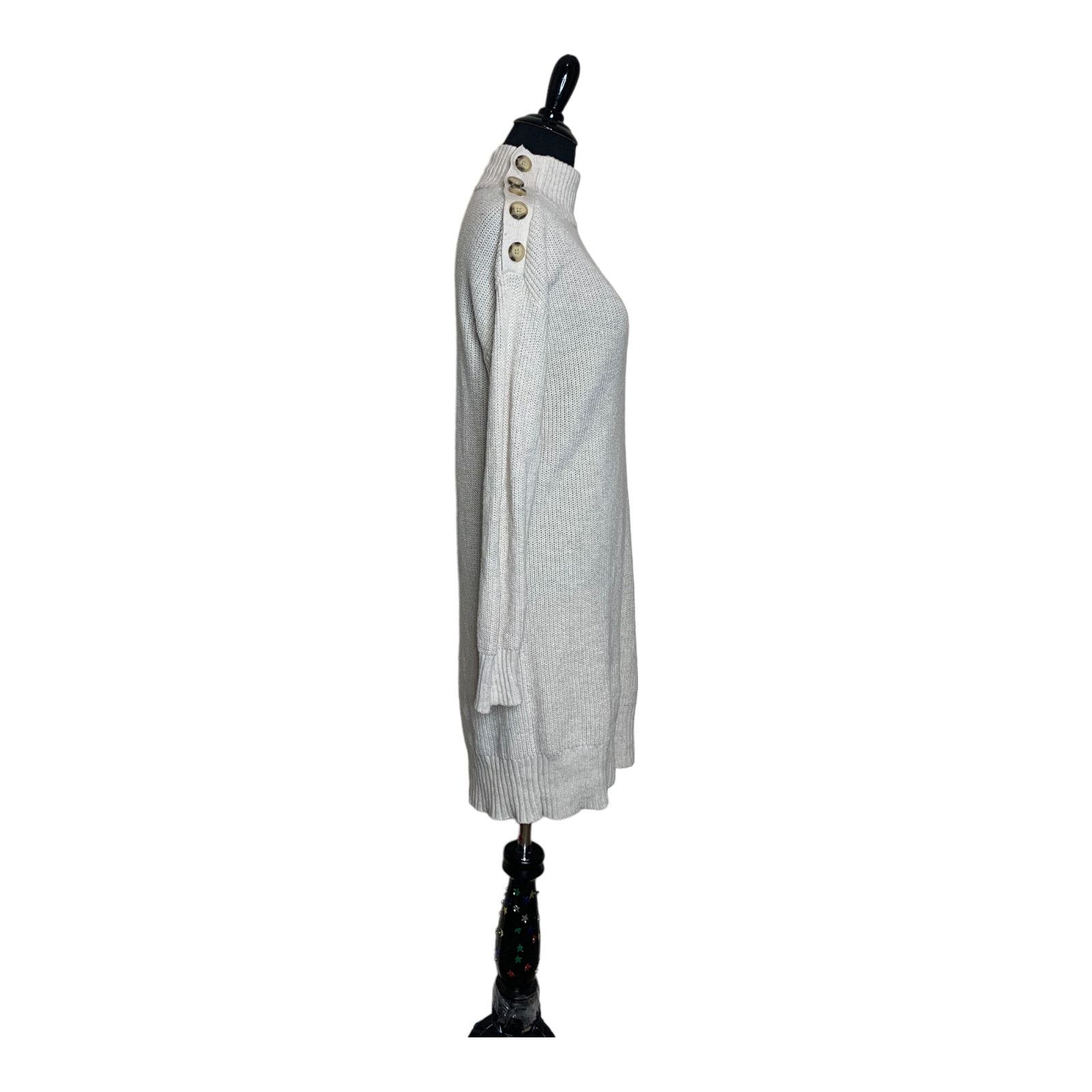 American Eagle Outfitters American Eagle cream mini sweater dress size Xsmall Size XS / US 0-2 / IT 36-38 - 9 Thumbnail