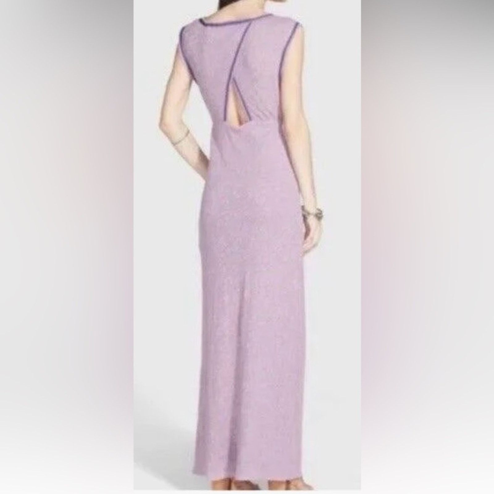 Free People Free People Purple Sleeveless Maxi Gown, Size Small Size S / US 4 / IT 40 - 3 Thumbnail