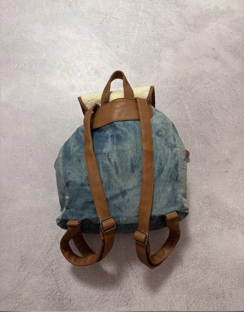 Vintage Diesel Style vintage avant garde distressed backpack Size ONE SIZE - 4 Thumbnail