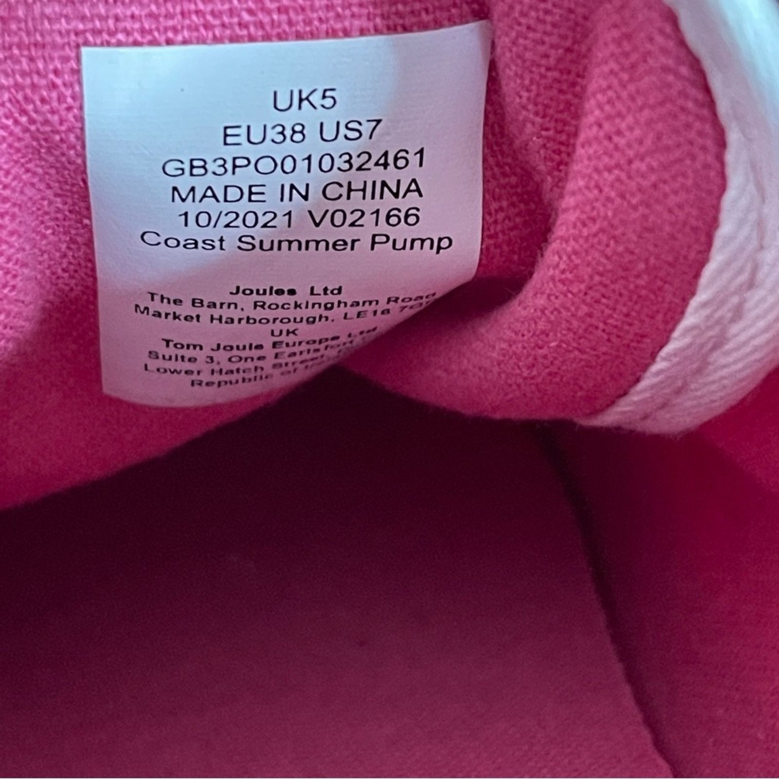 Other Joules Coast Summer Pumps White Size 7 Size US 7 / IT 37 - 7 Thumbnail