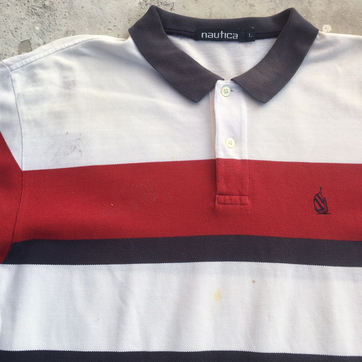 Nautica × Vintage Vintage Nautica Polo Shirt Size US M / EU 48-50 / 2 - 6 Thumbnail