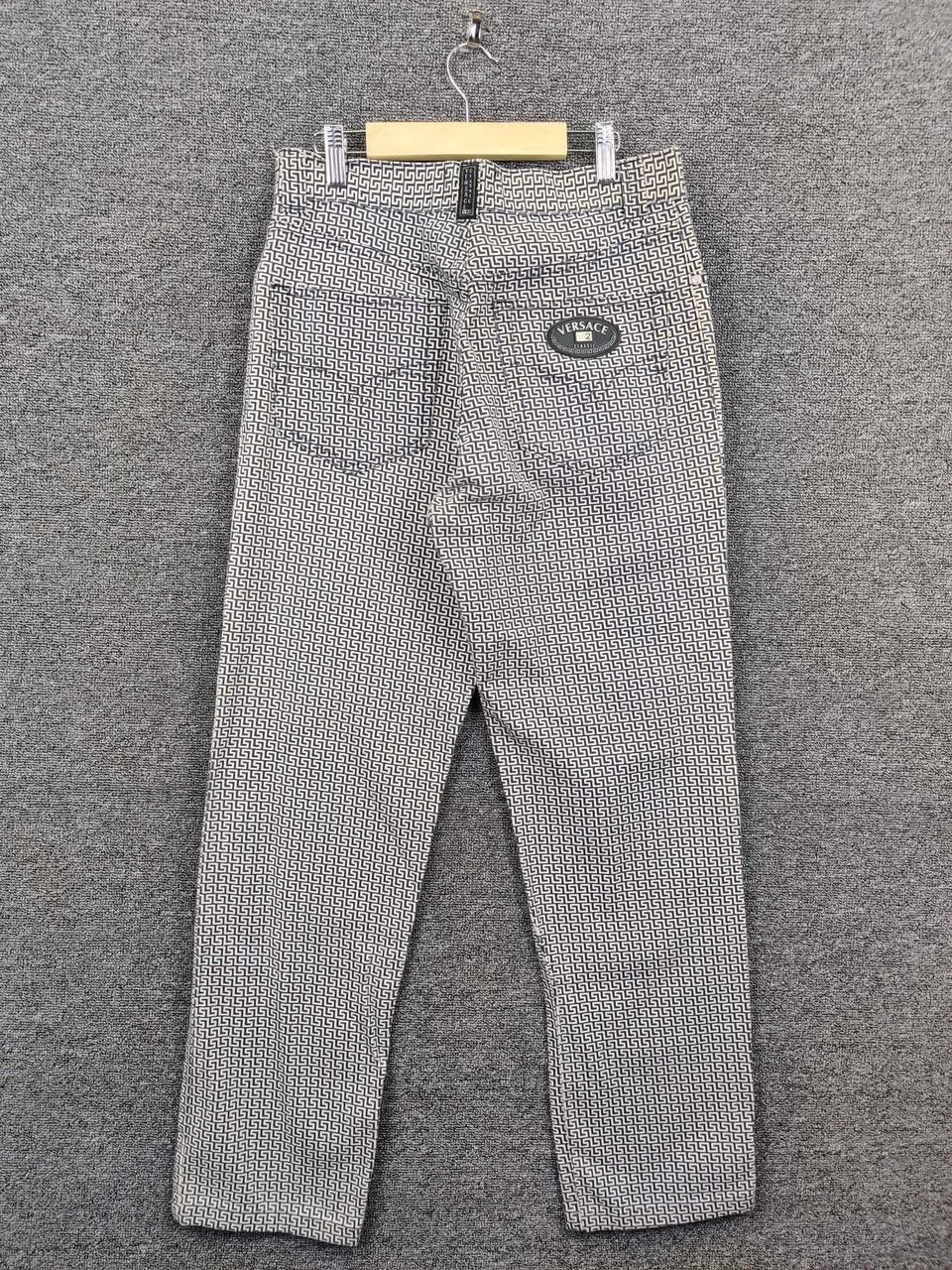 Versace Vintage Versace Classic V2 Monogram Trousers Loose Pants Size US 31 - 3 Thumbnail
