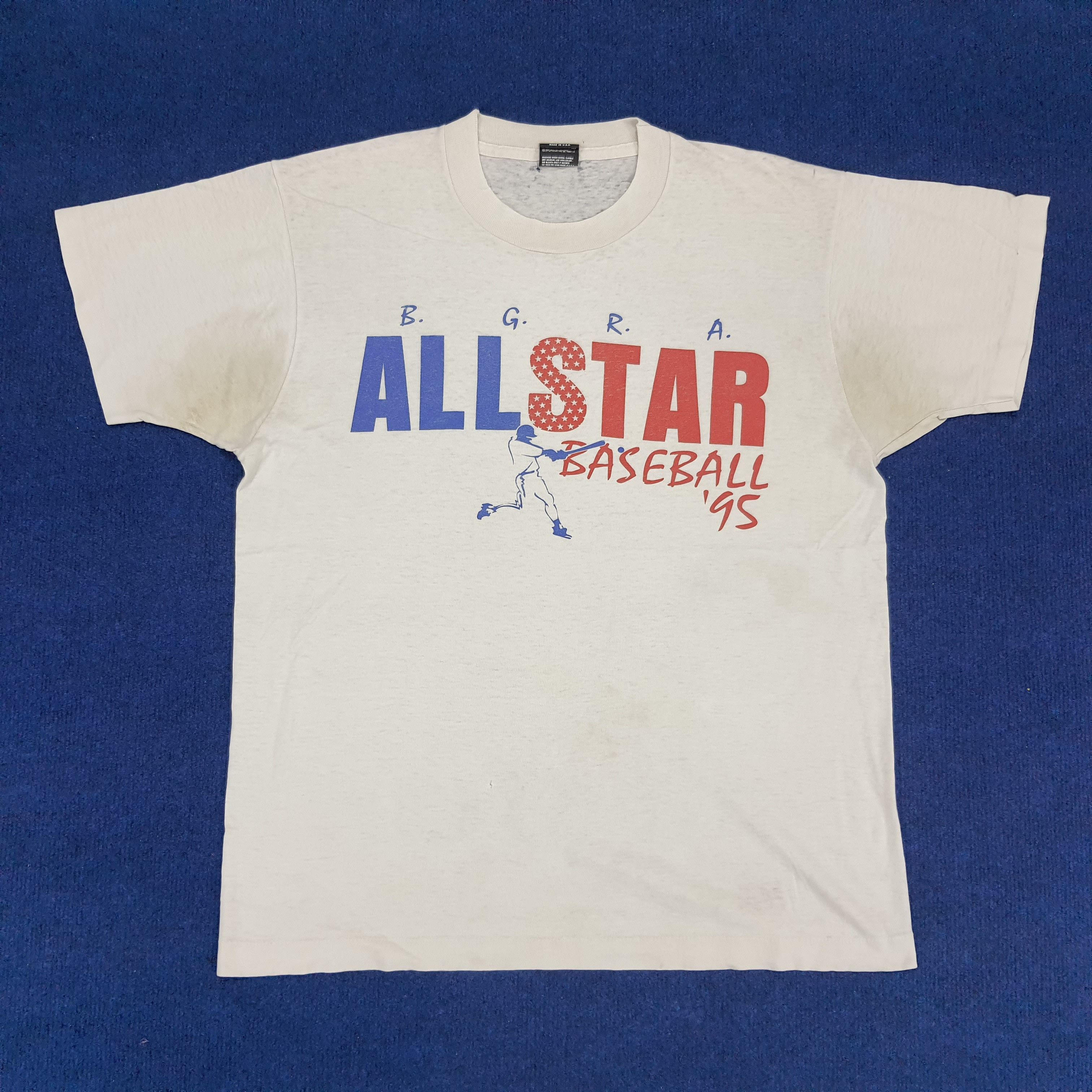 Vintage Vintage All Star Baseball '95 T-shirt Size US L / EU 52-54 / 3 - 1 Thumbnail